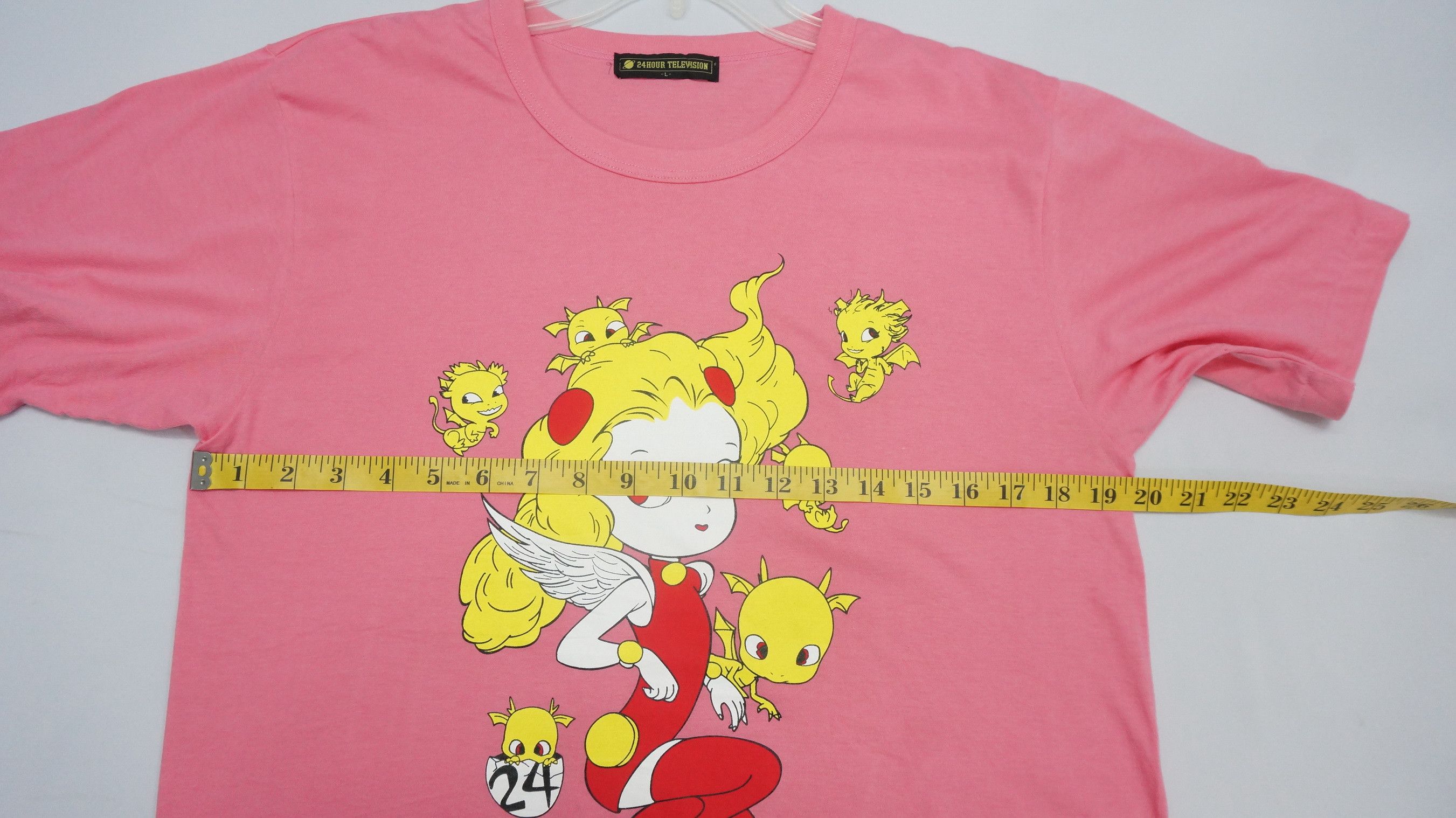 Japanese Brand 24Hour Television Shirt Y Omono Angel Size US S / EU 44-46 / 1 - 7 Thumbnail