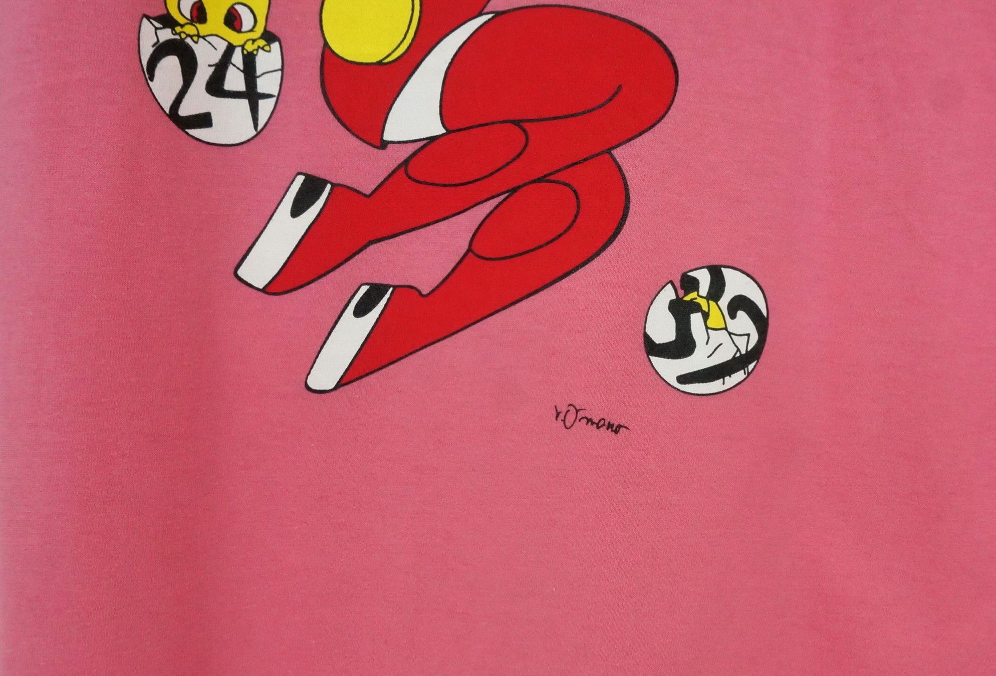 Japanese Brand 24Hour Television Shirt Y Omono Angel Size US S / EU 44-46 / 1 - 6 Thumbnail