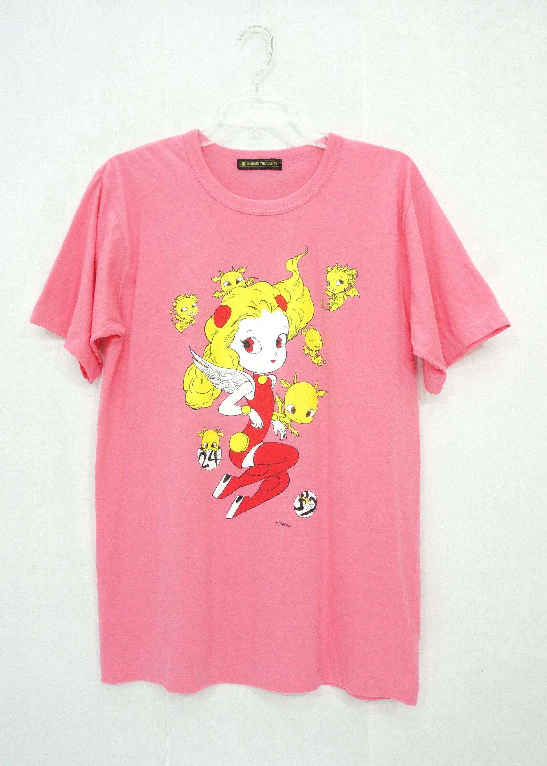 Japanese Brand 24Hour Television Shirt Y Omono Angel Size US S / EU 44-46 / 1 - 2 Thumbnail