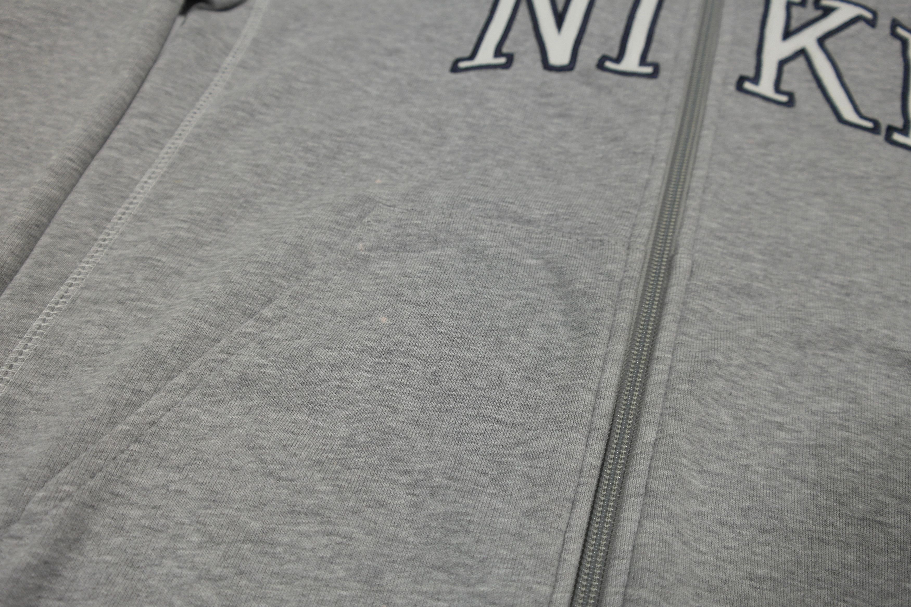 Nike Nike Womens Zip Hoodie Size XL Gray Size XL / US 12-14 / IT 48-50 - 7 Thumbnail