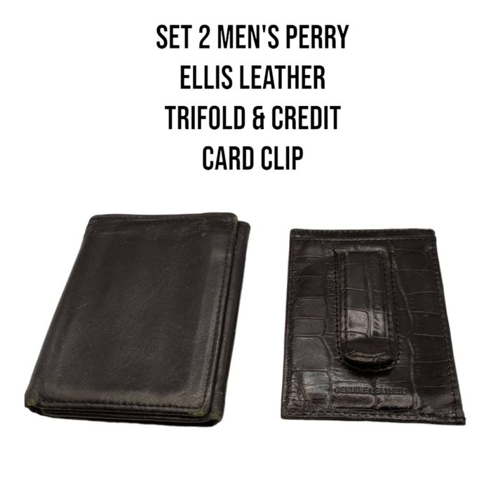 Perry Ellis Park Avenue - portafolios para hobre con funda, arrón