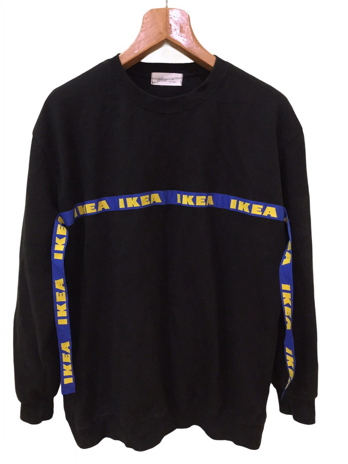Ikea IKEA BOX LOGO CREW-NECK SWEATSHIRT Size US M / EU 48-50 / 2 - 4 Thumbnail