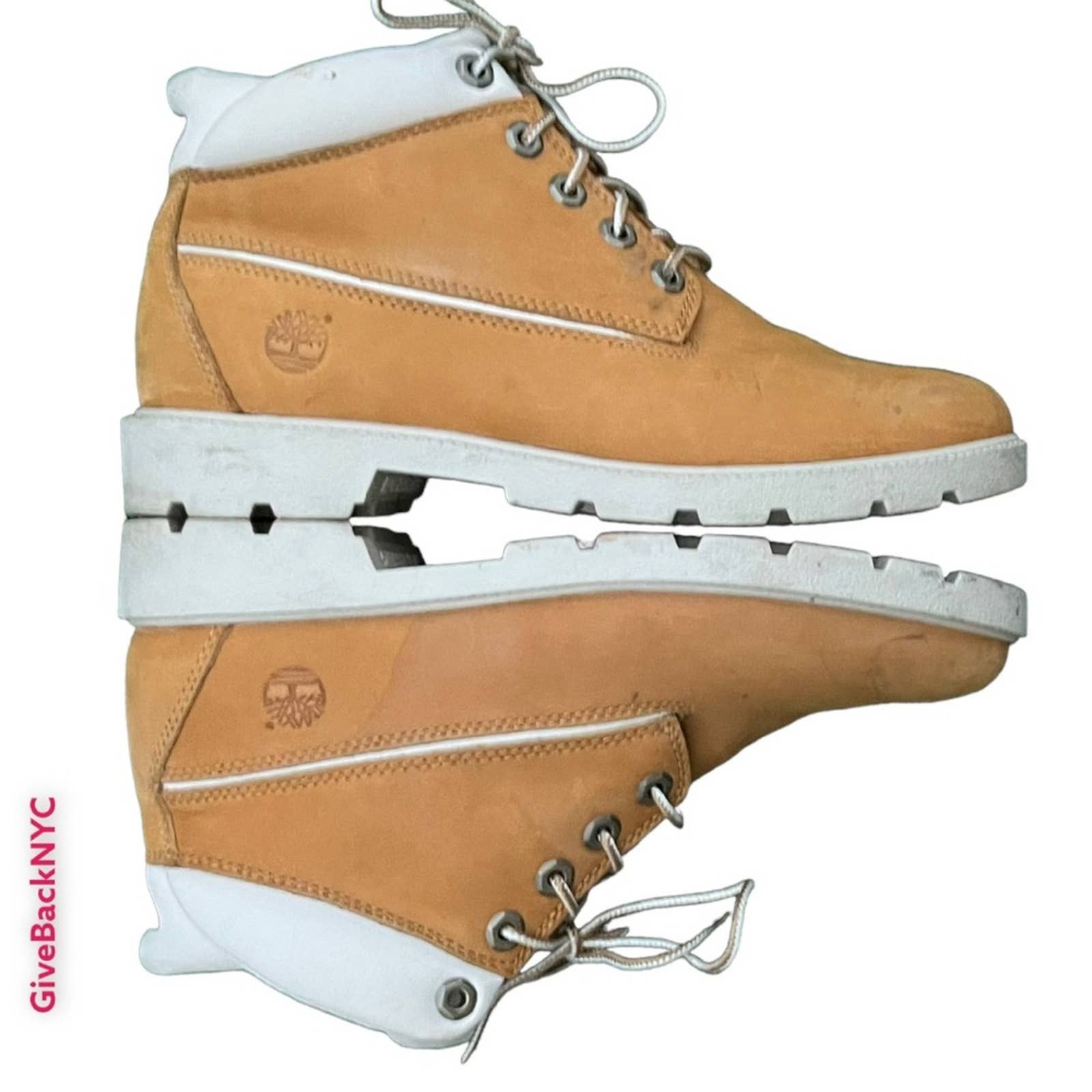 Timberland Timberland 5-Eye Leather Chukka Boot in Tan Size 7 Size US 8 / IT 38 - 3 Thumbnail