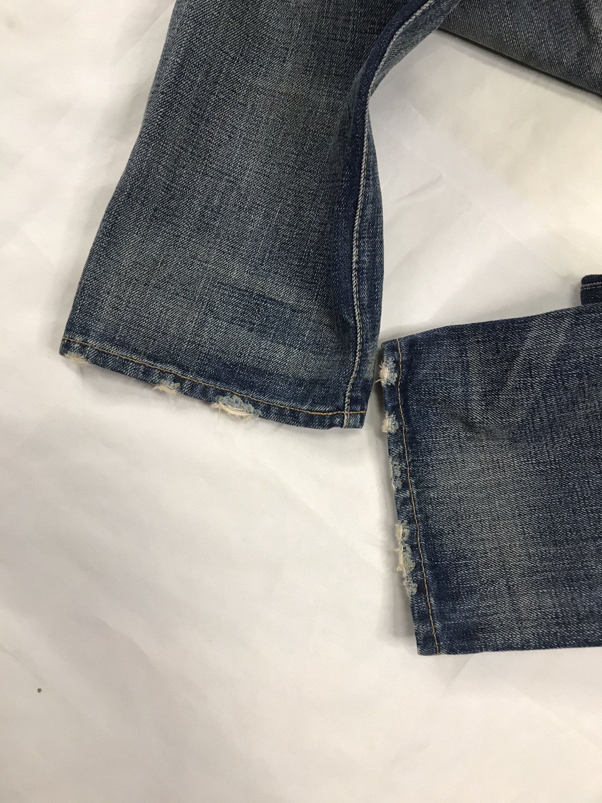 RRL DOUBLE RL LOW STRAIGHT JAPAN WOVEN SELVEDGE DENIM