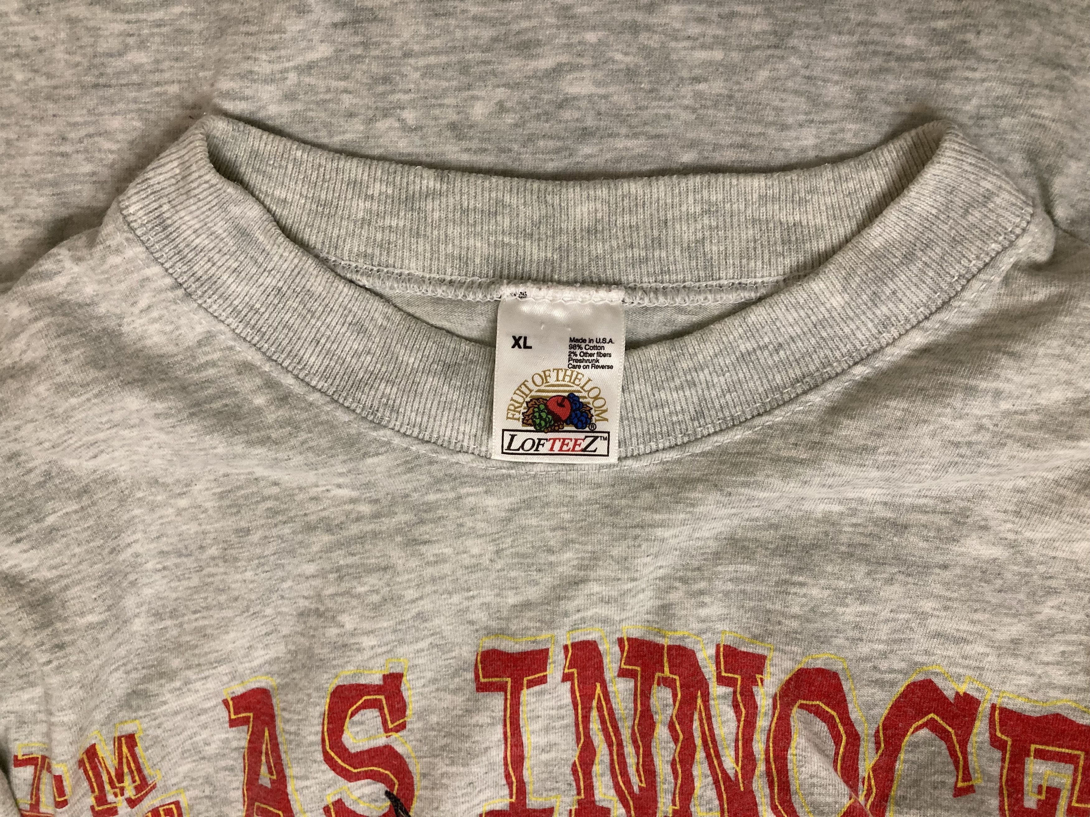 Vintage × Warner Bros Vintage 1995 Taz Tasmanian Devil USA Freeze NY Tee Size US XL / EU 56 / 4 - 6 Thumbnail