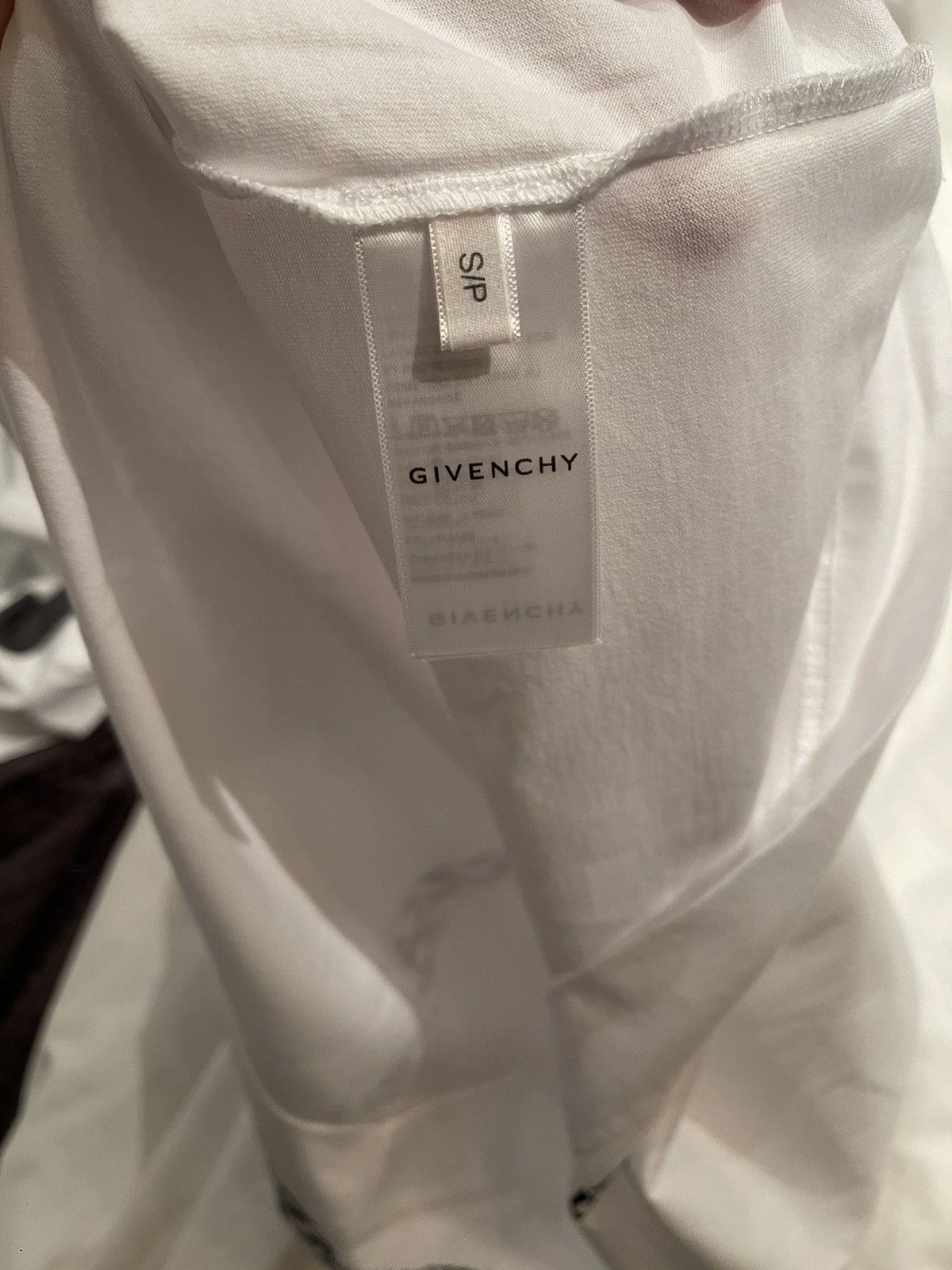 Givenchy Givenchy Oversized white ‘chain-link’ graphic T-shirt Size US S / EU 44-46 / 1 - 4 Thumbnail