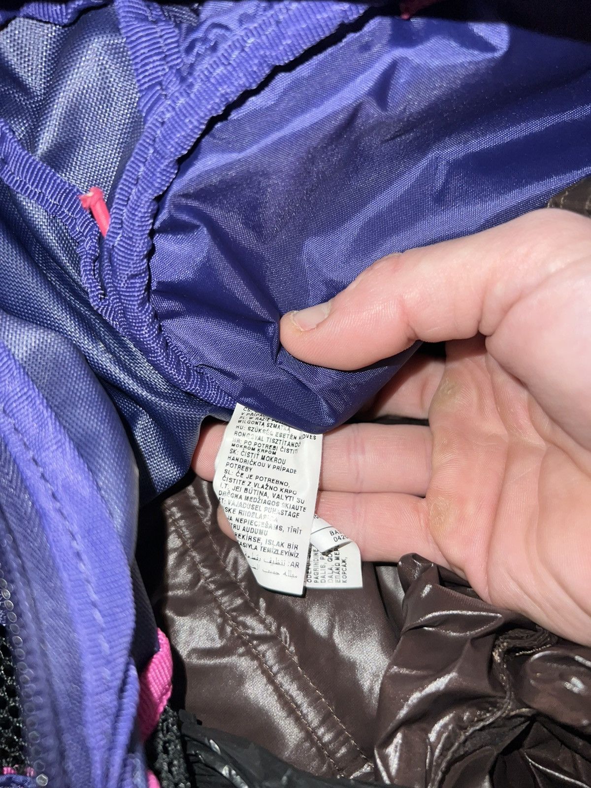 Nike Nike Vintage Bag Y2K Violet Sport Size ONE SIZE - 13 Thumbnail
