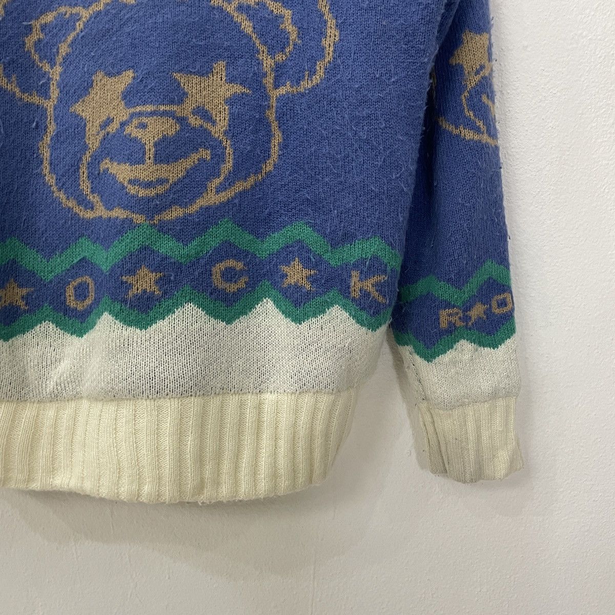 Japanese Brand Vintage Rockin Bear Zipper Ups Fleece Jacket Size US M / EU 48-50 / 2 - 8 Thumbnail