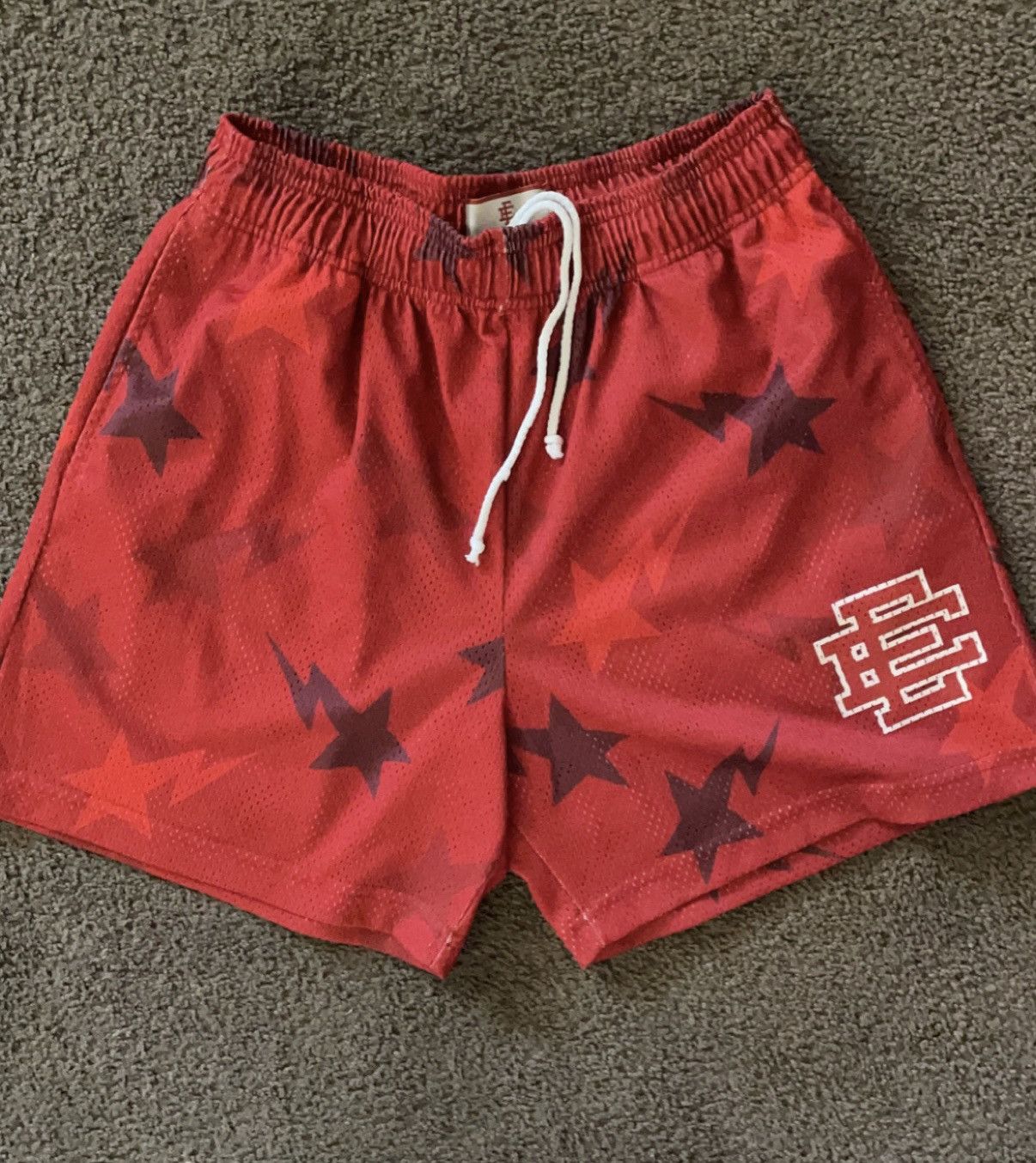 Bape × Eric Emanuel Eric Emmanuel Bape Basic Short | Grailed