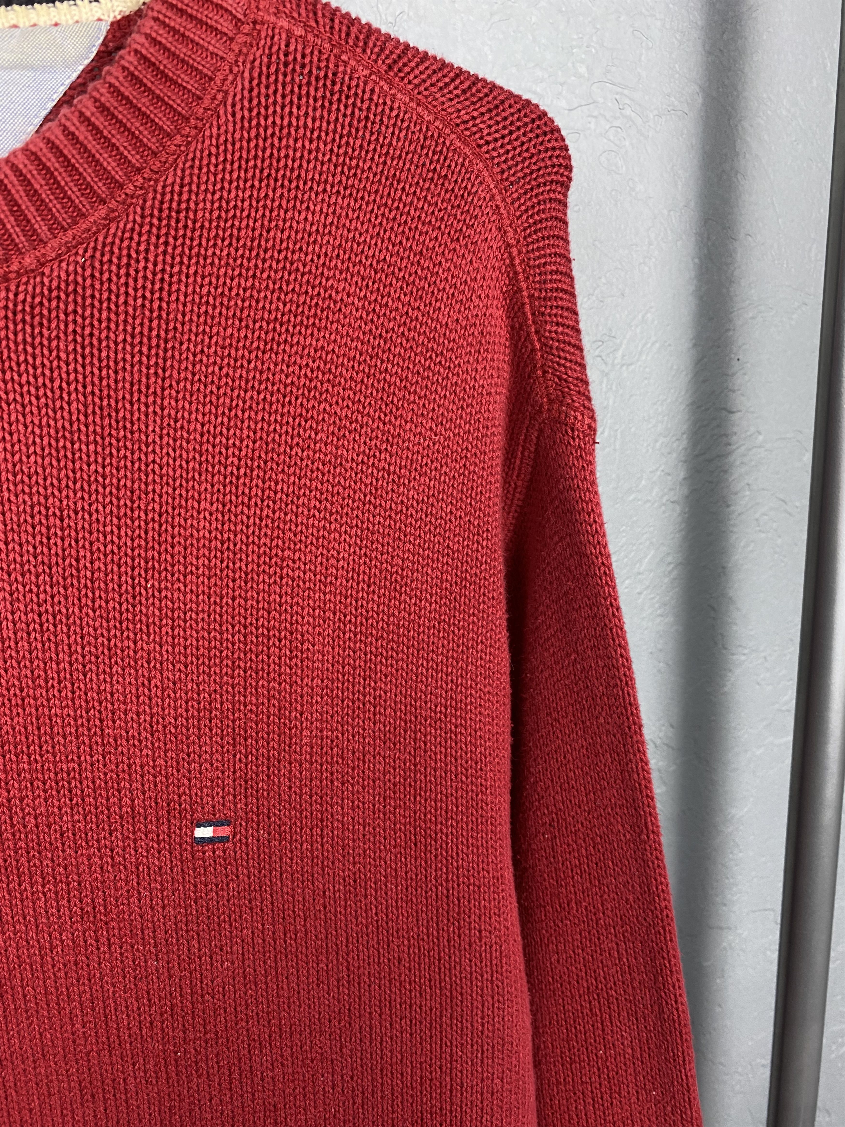 Tommy Hilfiger Tommy Hilfiger Vintage Mens Knit Oversized Sweater Knitwear Size US M / EU 48-50 / 2 - 3 Thumbnail