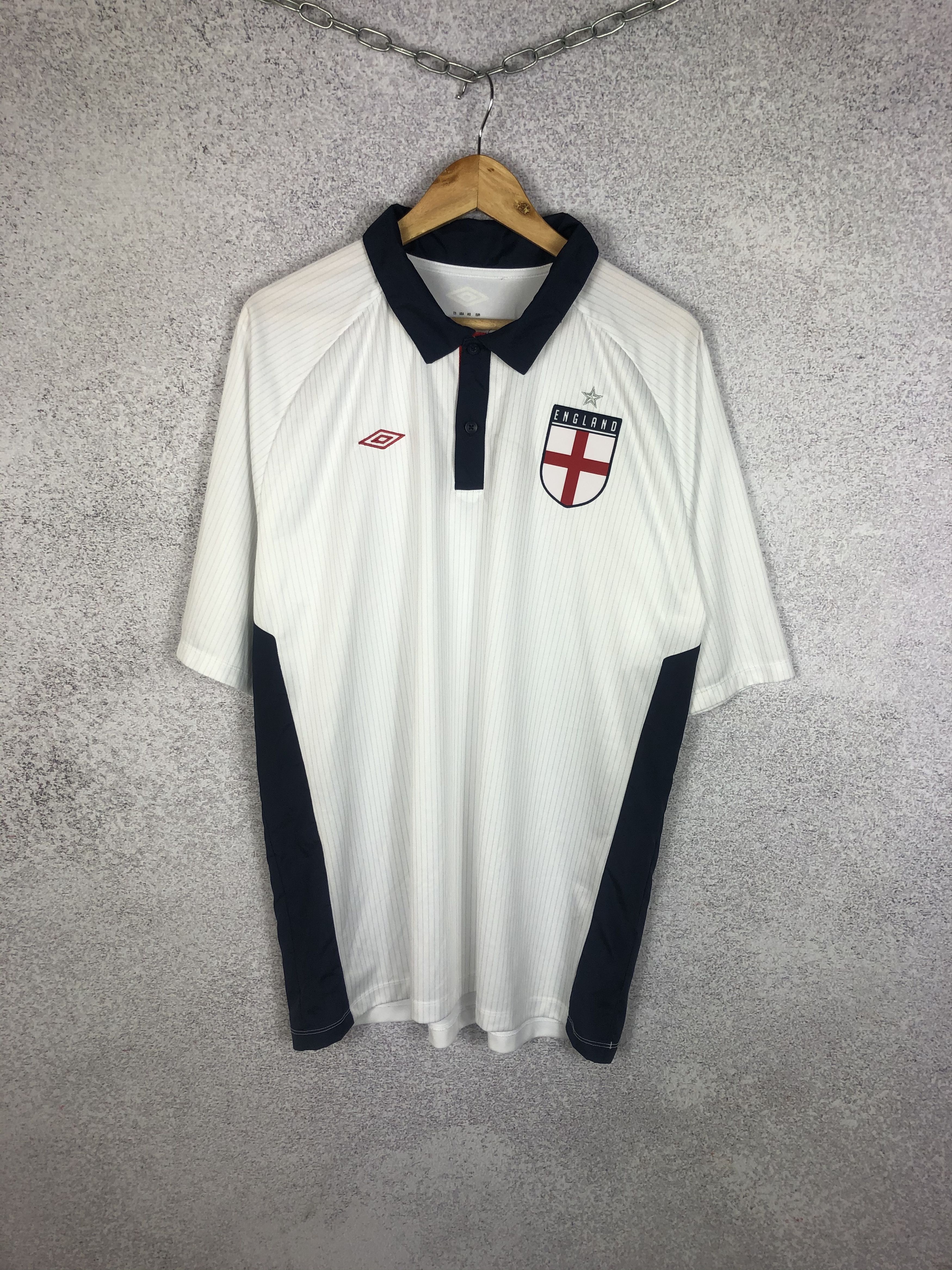 Umbro Umbro England Soccer Jersey Reproduction Football Shirt Size US XXL / EU 58 / 5 - 1 Thumbnail
