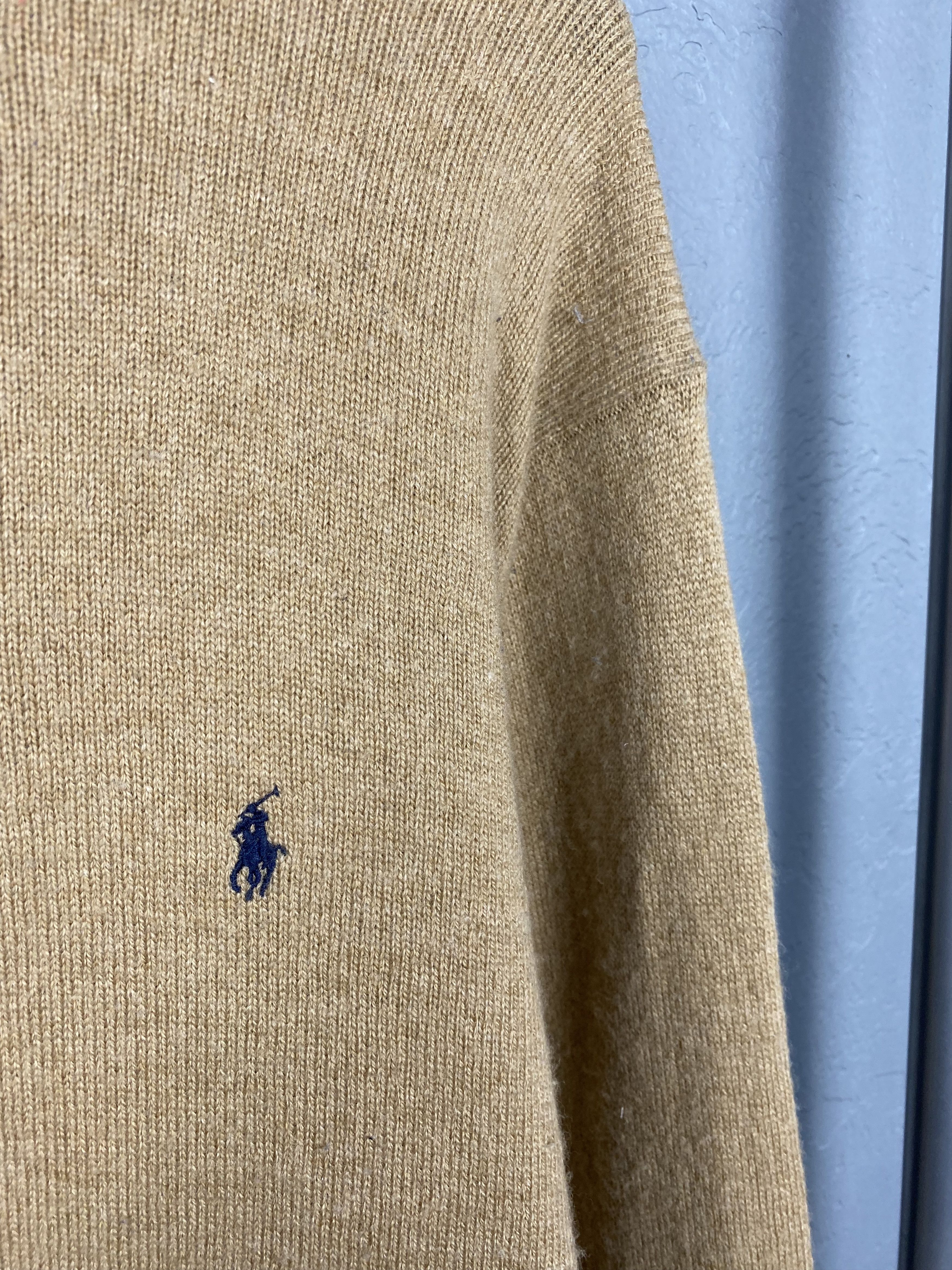 Polo Ralph Lauren × Ralph Lauren × Vintage Polo Ralph Lauren 90s Vintage Wool Knit Sweater Size US L / EU 52-54 / 3 - 3 Thumbnail