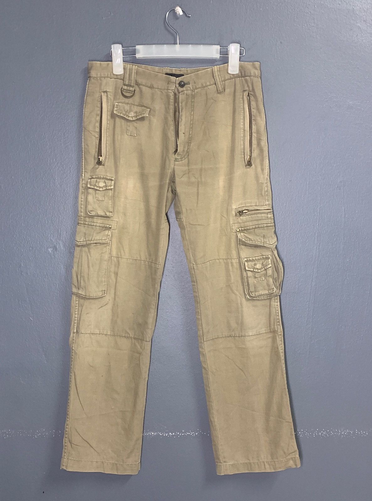 Edifice Japan multi pocket travis style cargo pants