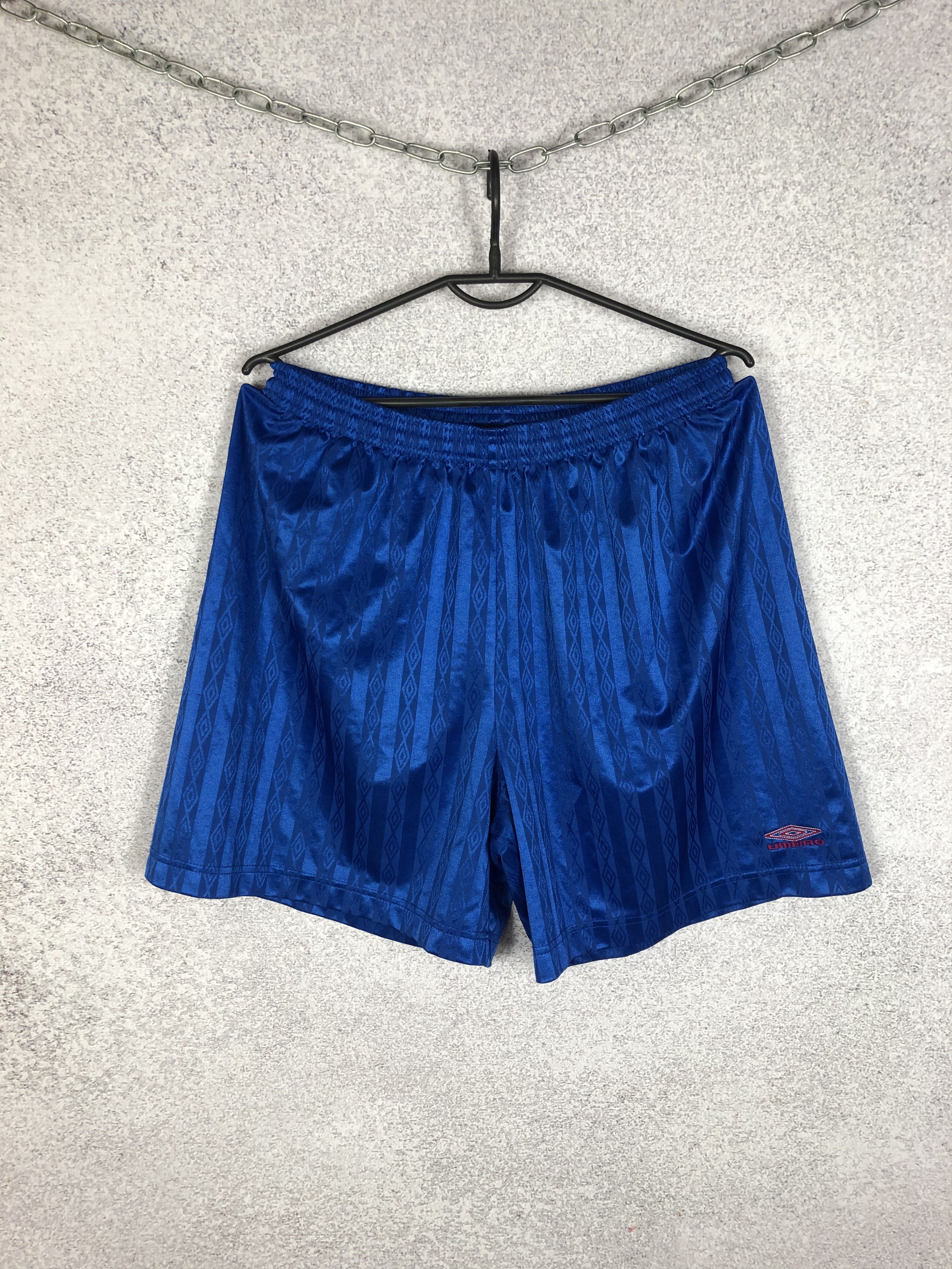 Umbro × Vintage Vintage Umbro Monogram Logo drill Shorts Size US 34 / EU 50 - 1 Thumbnail