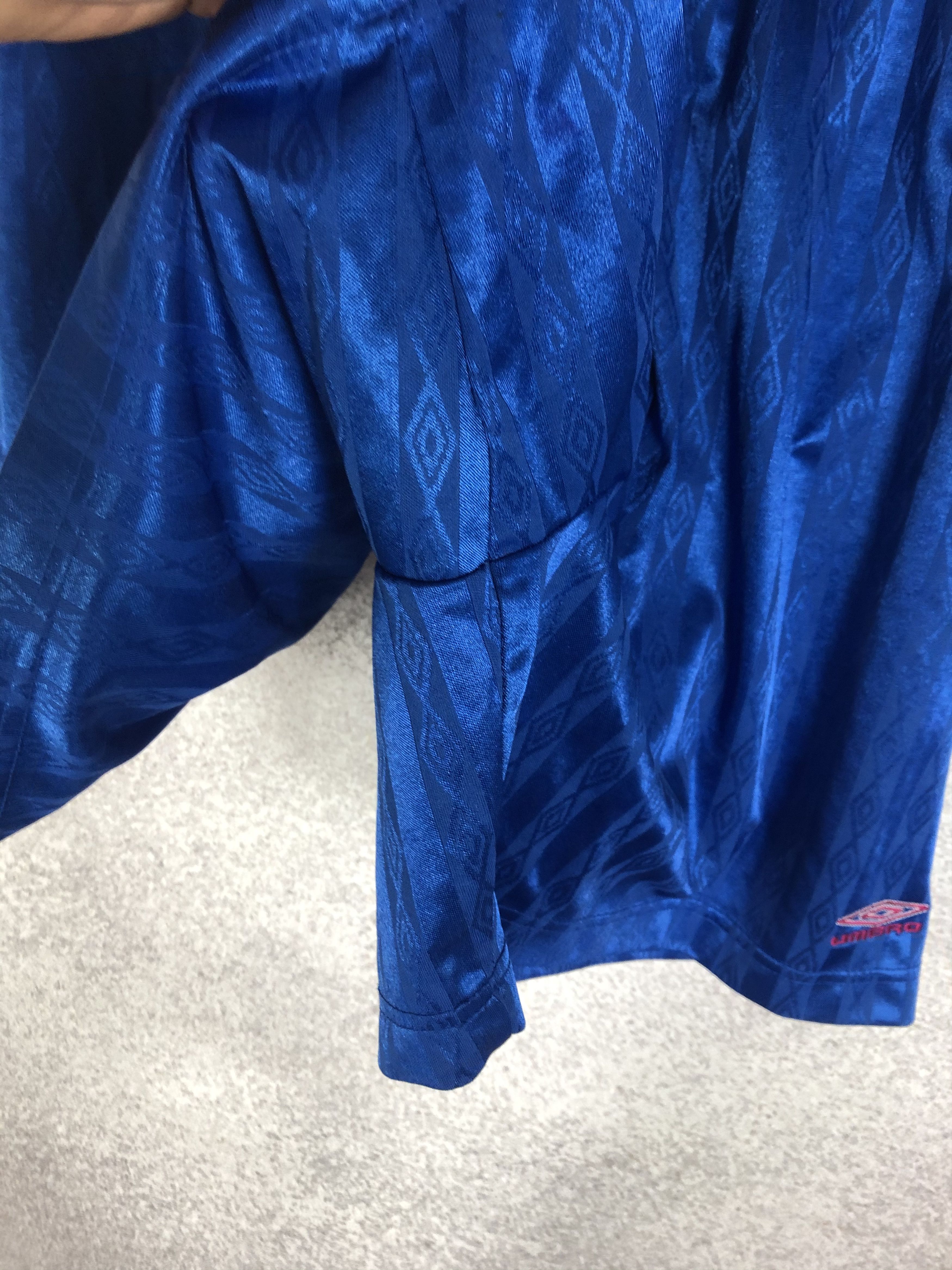 Umbro × Vintage Vintage Umbro Monogram Logo drill Shorts Size US 34 / EU 50 - 4 Thumbnail