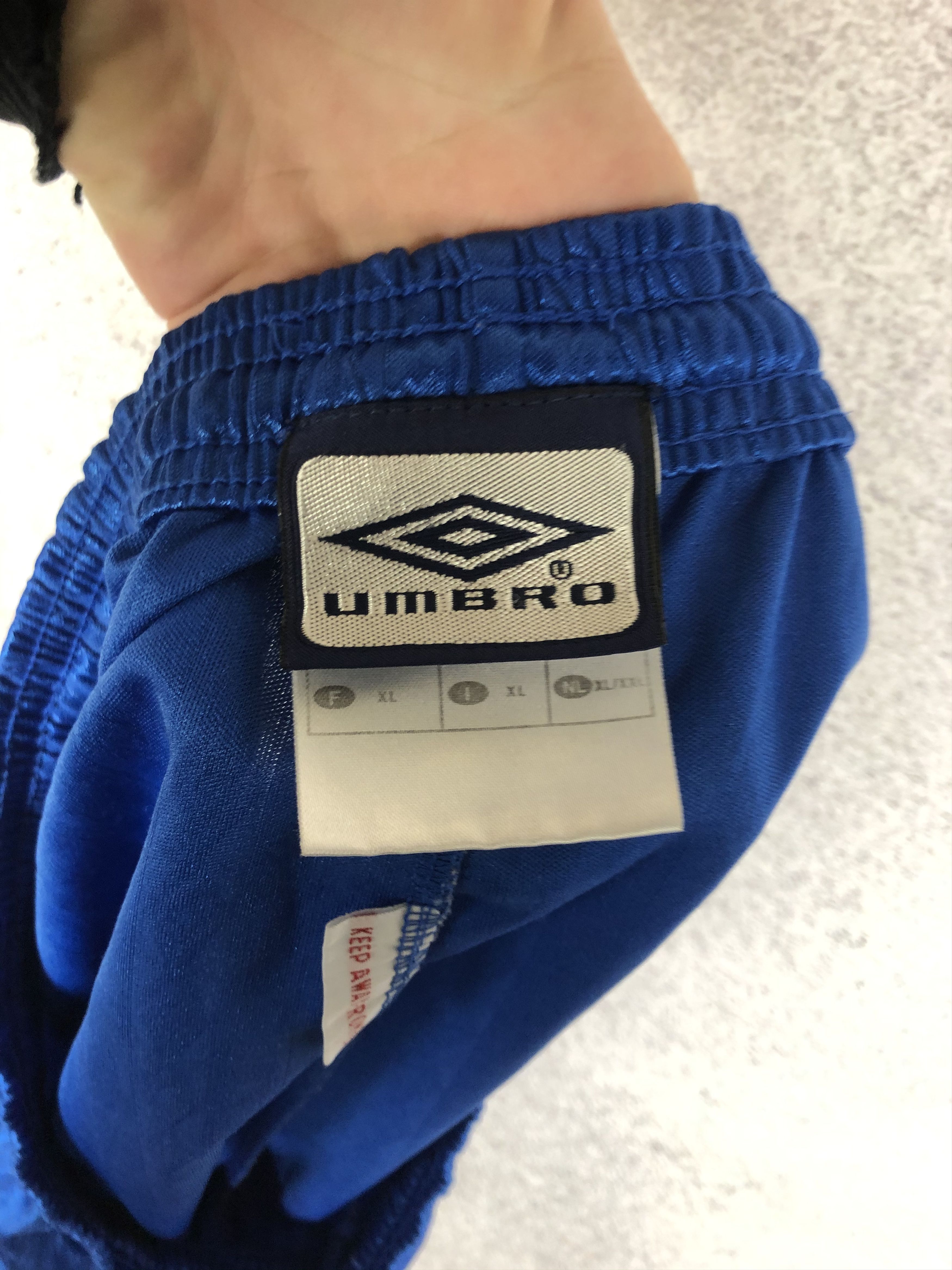 Umbro × Vintage Vintage Umbro Monogram Logo drill Shorts Size US 34 / EU 50 - 5 Thumbnail