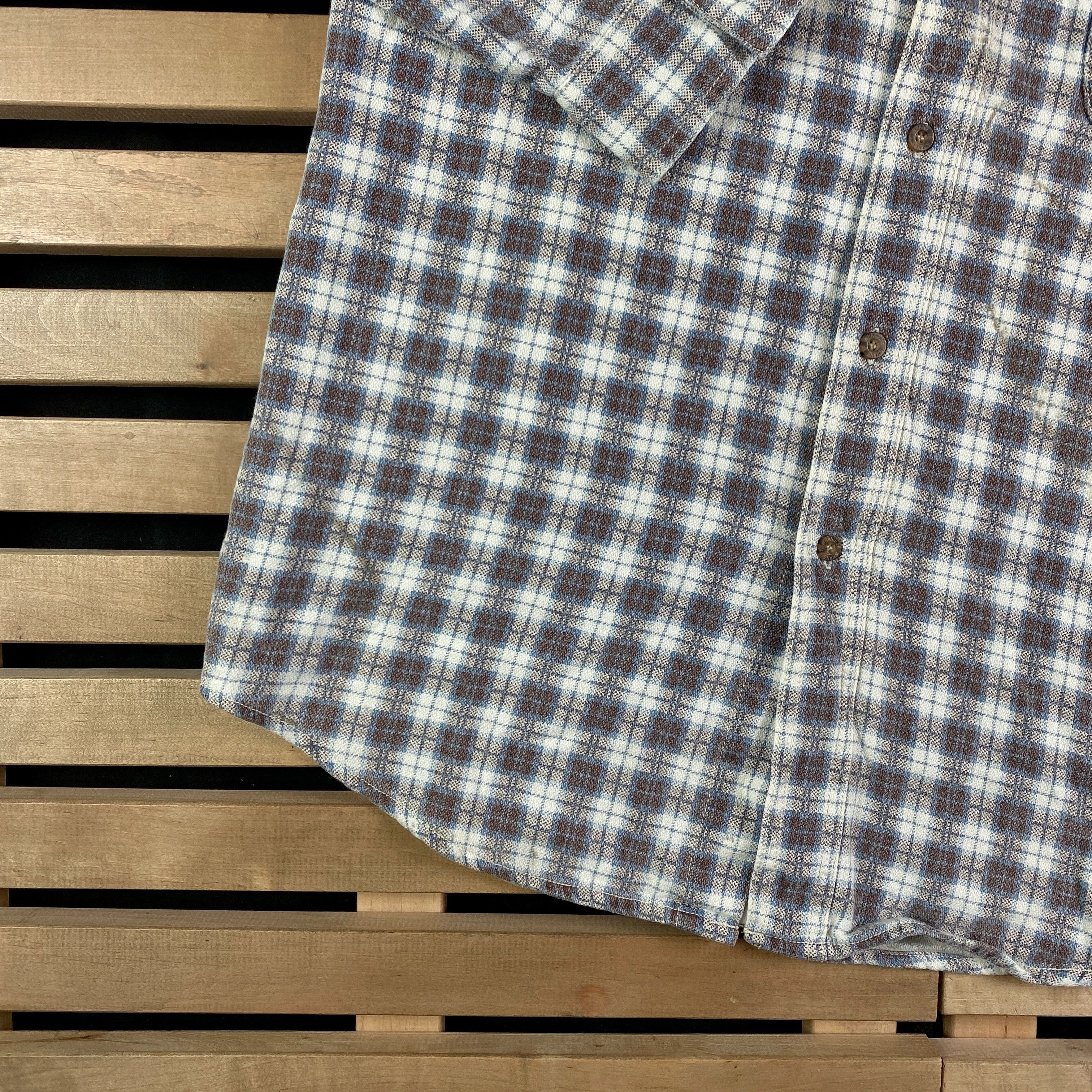 Vintage × Wrangler Mens Shirt Long Sleeve Wrangler Vintage Size L Size US L / EU 52-54 / 3 - 3 Thumbnail