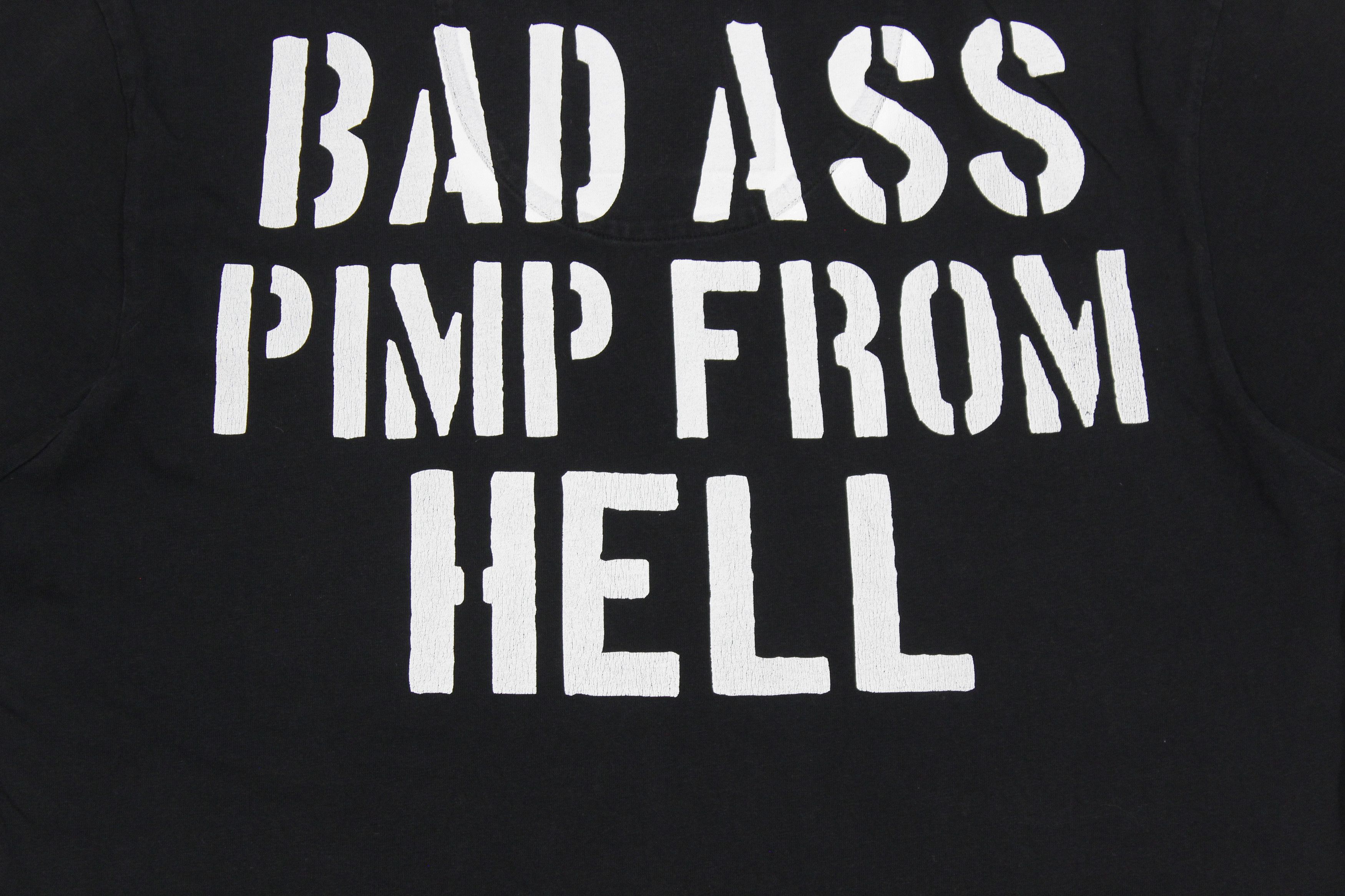 Philipp Plein Bad Ass Pimp From Hell Big Logo T-Shirt Size US XL / EU 56 / 4 - 4 Thumbnail