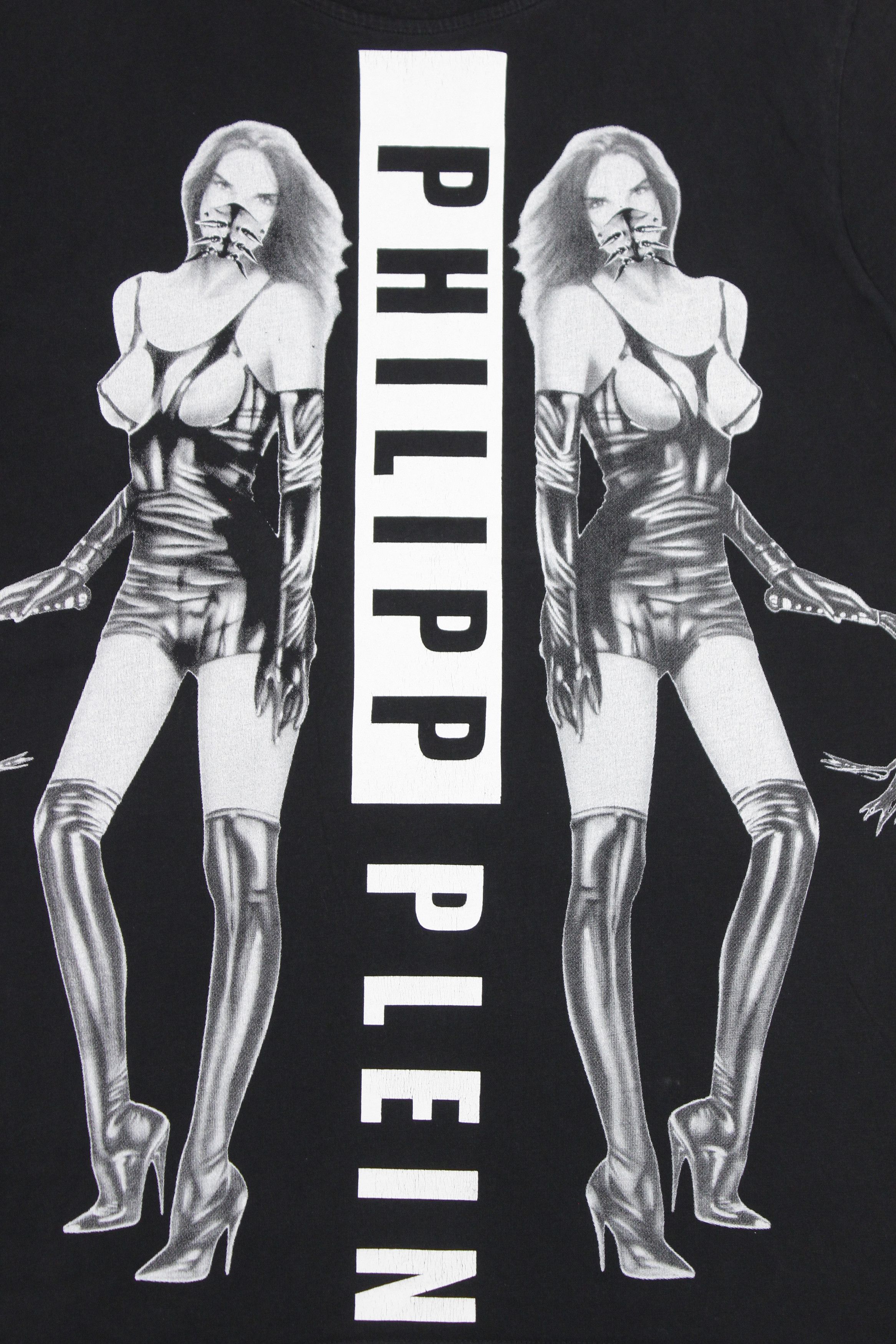 Philipp Plein Bad Ass Pimp From Hell Big Logo T-Shirt Size US XL / EU 56 / 4 - 3 Thumbnail