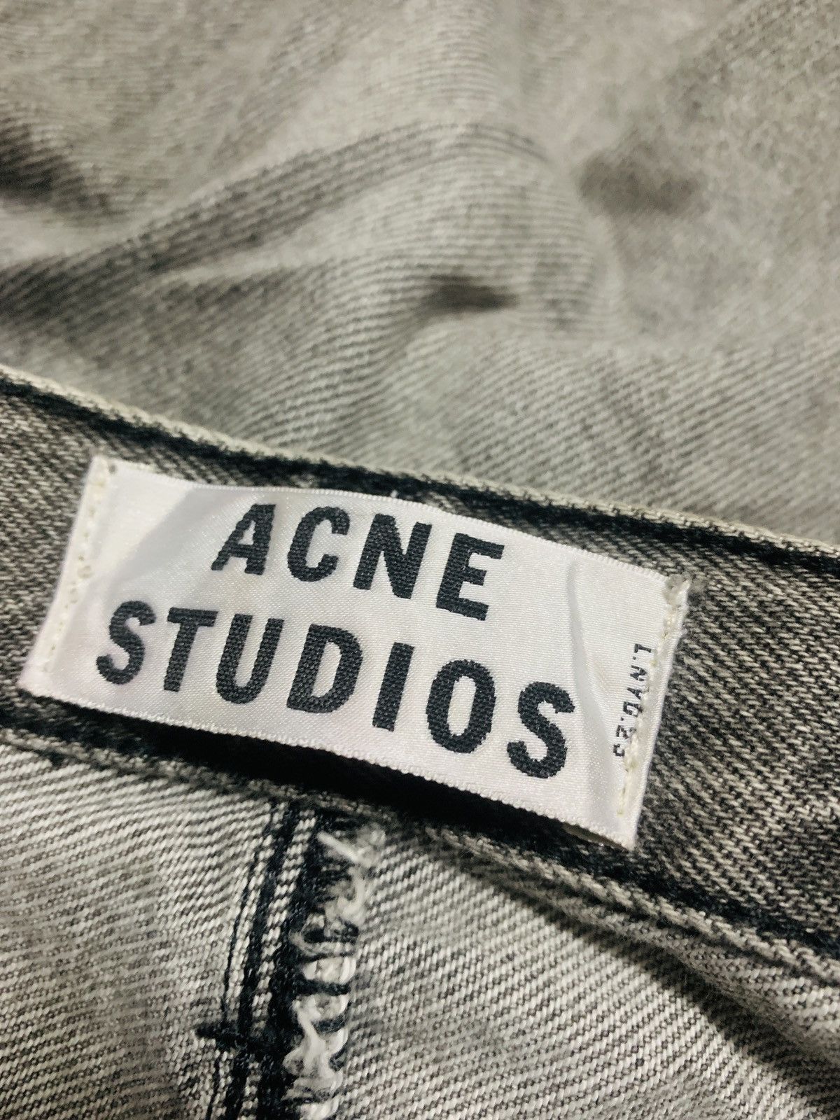 Acne Studios × Designer × Vintage ACNE STUDIOS STOCKHOLM GREY DENIM PANTS Size US 32 / EU 48 - 5 Thumbnail