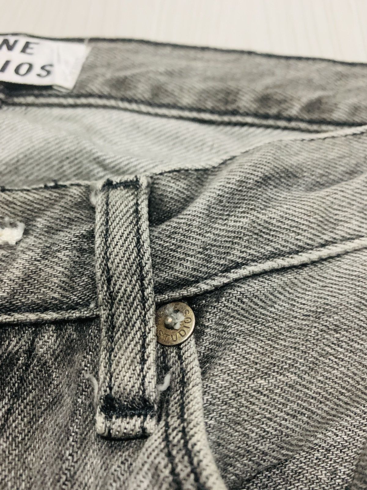 Acne Studios × Designer × Vintage ACNE STUDIOS STOCKHOLM GREY DENIM PANTS Size US 32 / EU 48 - 9 Thumbnail