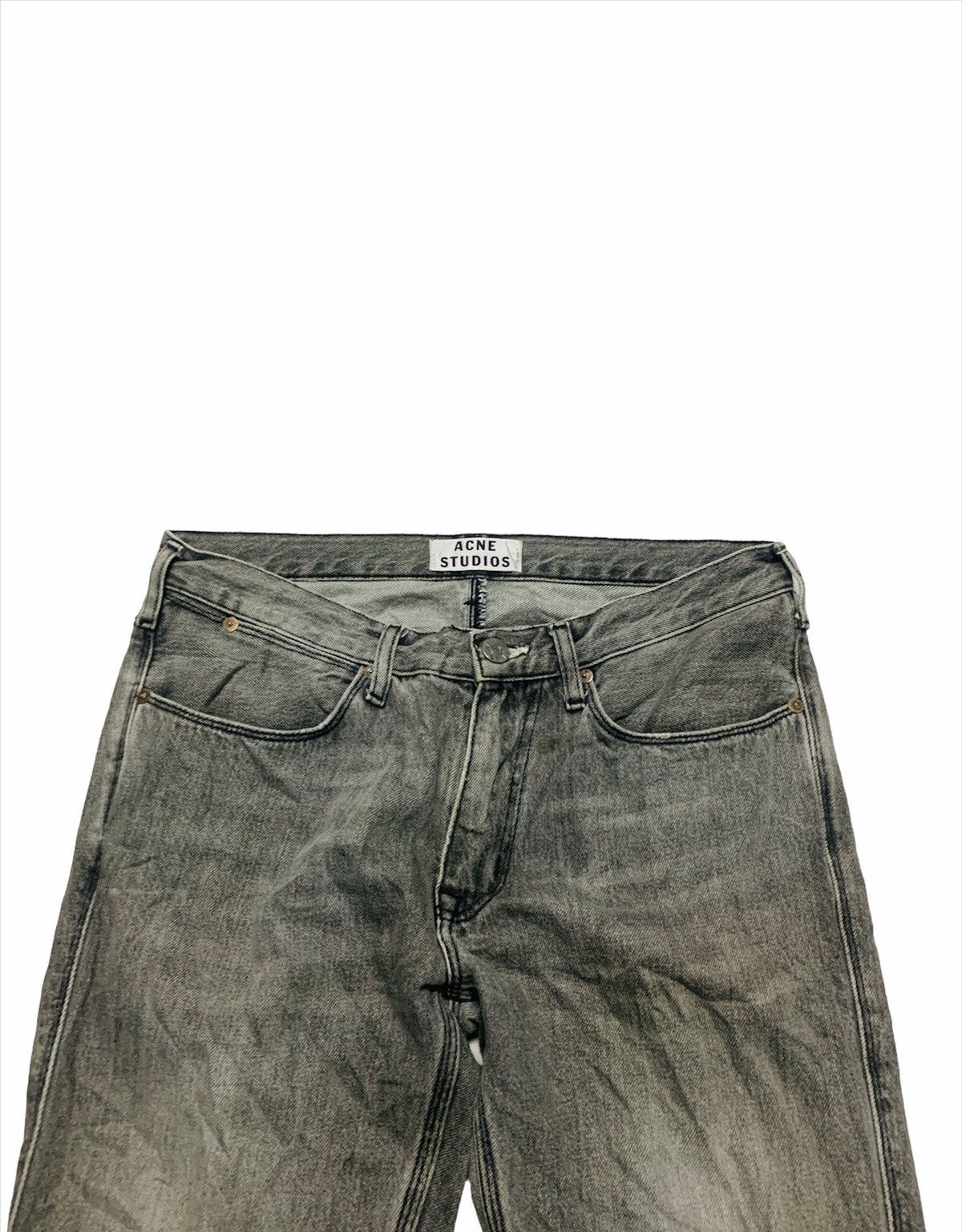 Acne Studios × Designer × Vintage ACNE STUDIOS STOCKHOLM GREY DENIM PANTS Size US 32 / EU 48 - 4 Thumbnail