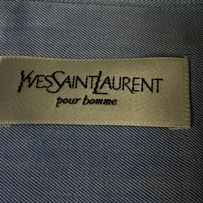 Yves Saint Laurent Shirt Long Sleeve Yves Saint Laurent Vintage Size 42/16.5 Size US XL / EU 56 / 4 - 6 Thumbnail
