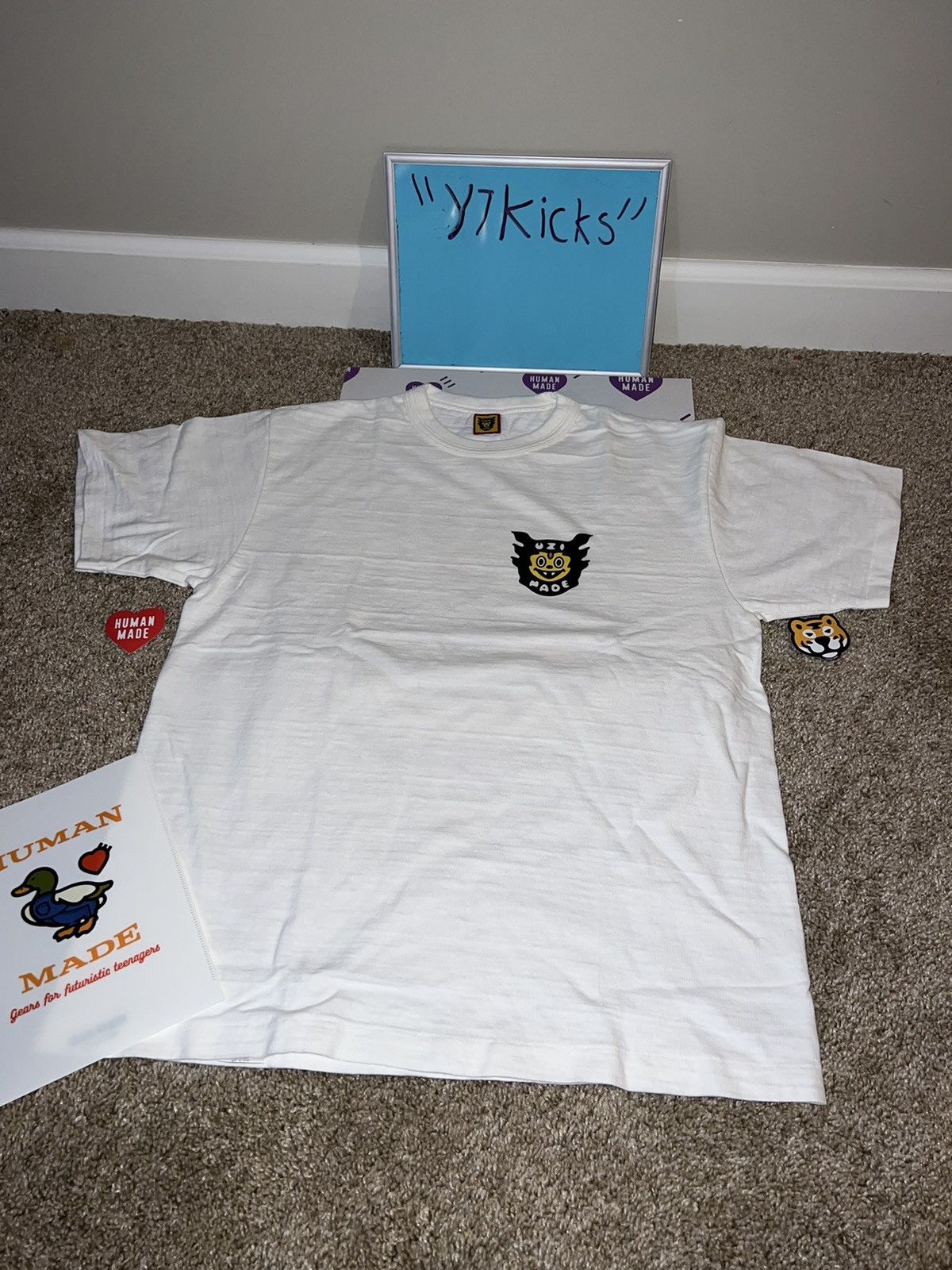 Human Made × Lil Uzi Vert Human Made Uzi Made #1 T-Shirt Size L 