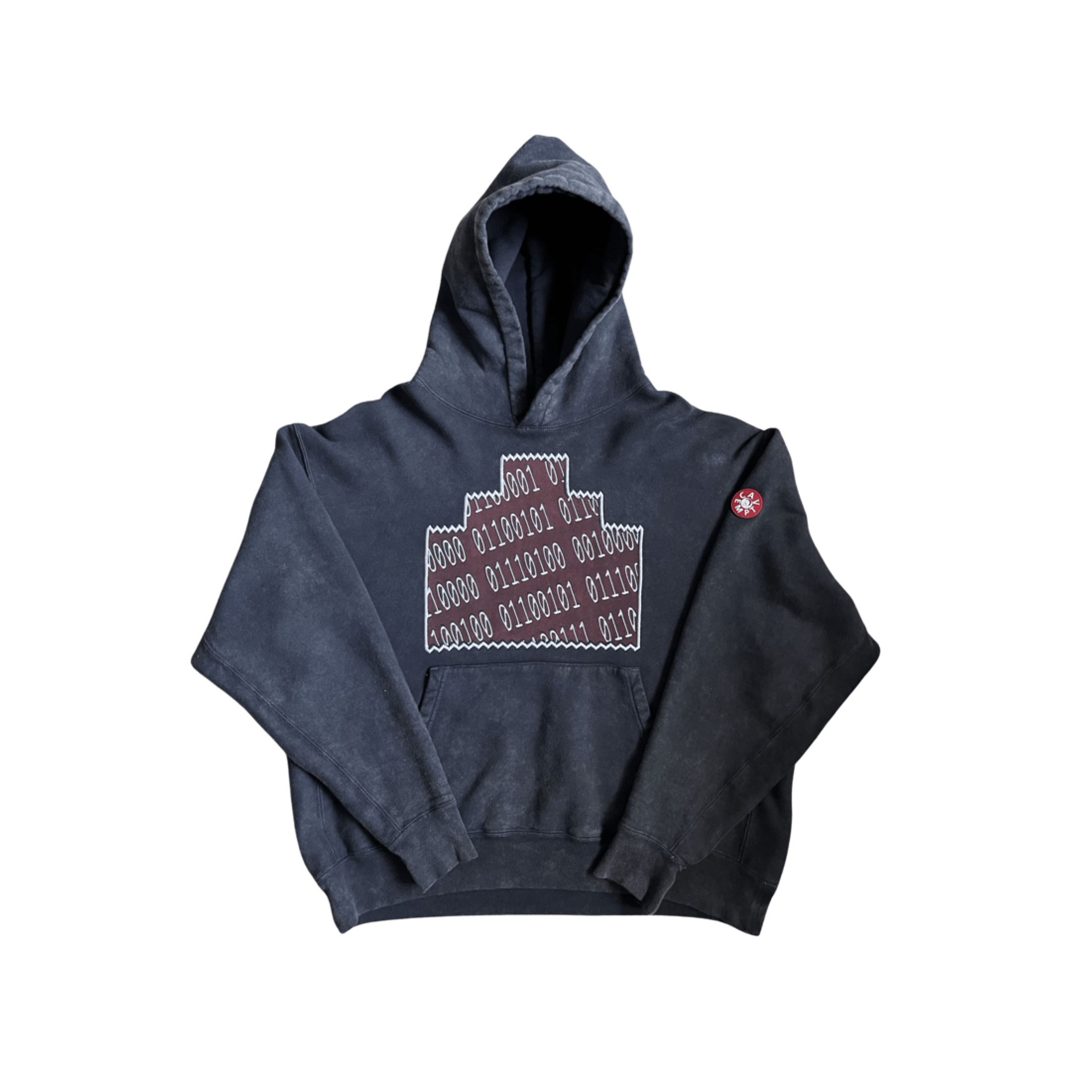 Cav Empt White Line Heavy Hoody Outlet