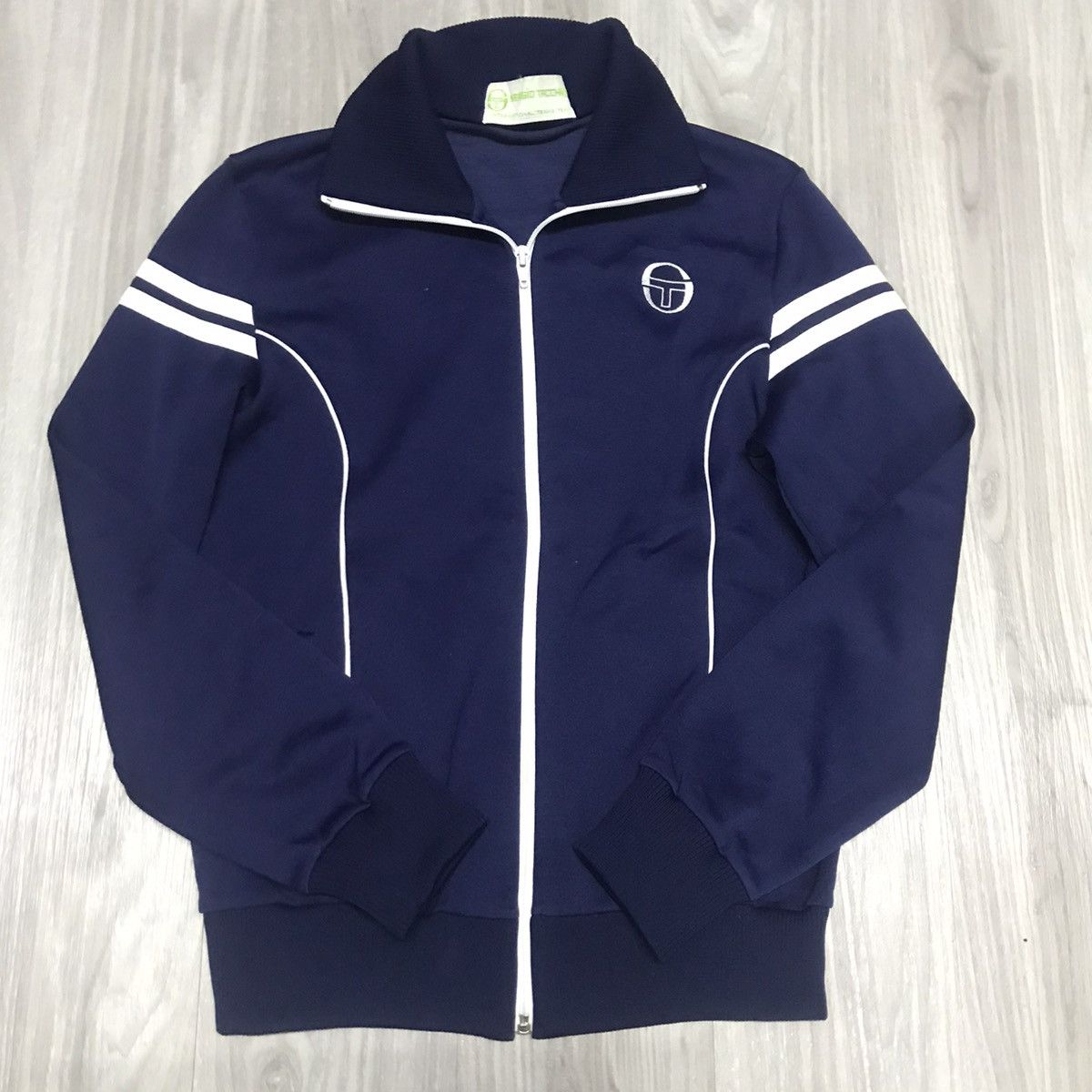Sergio Tacchini VINTAGE SERGIO TACCHINI TRACK TOP MEDIUM SIZE Size US M / EU 48-50 / 2 - 3 Thumbnail