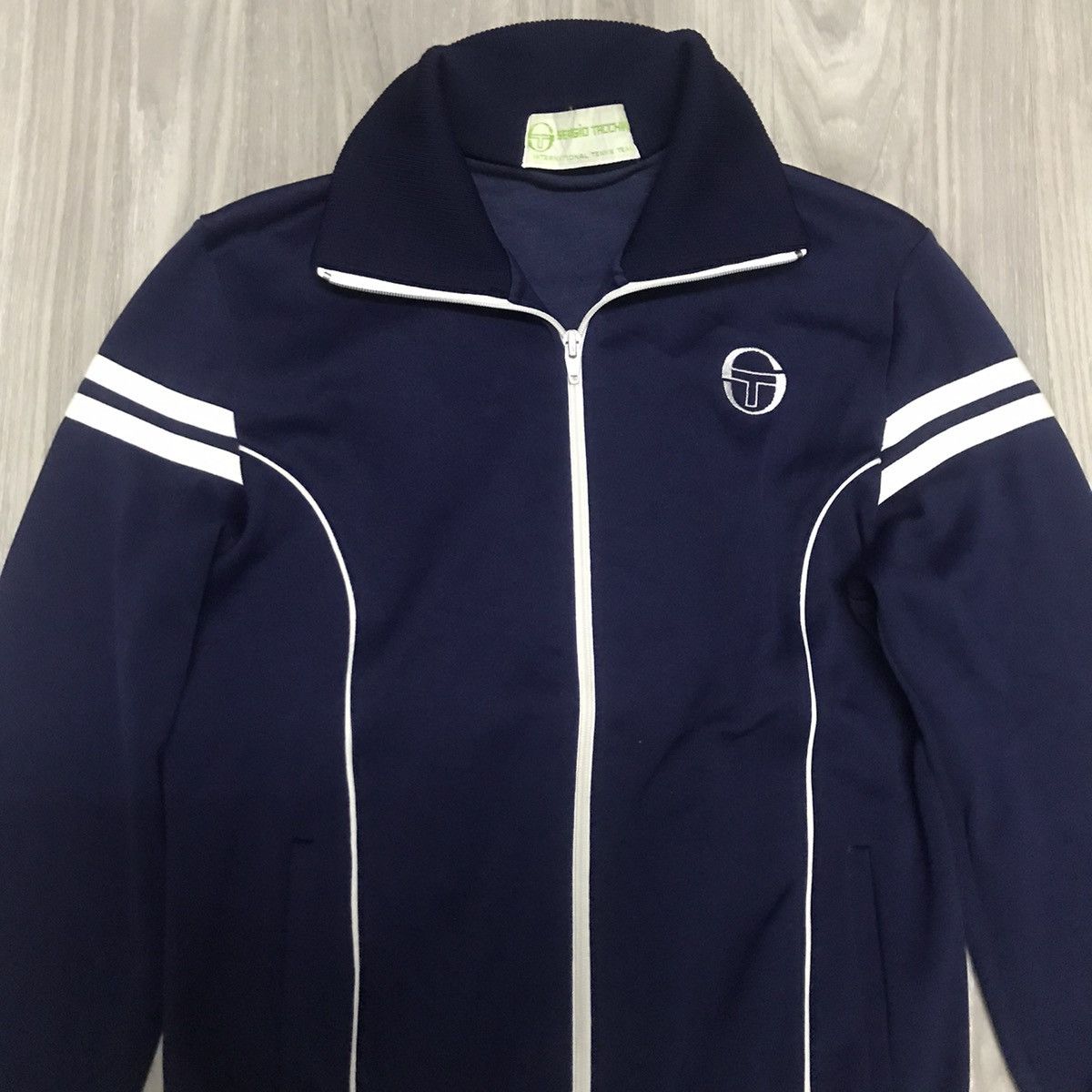 Sergio Tacchini VINTAGE SERGIO TACCHINI TRACK TOP MEDIUM SIZE Size US M / EU 48-50 / 2 - 4 Thumbnail