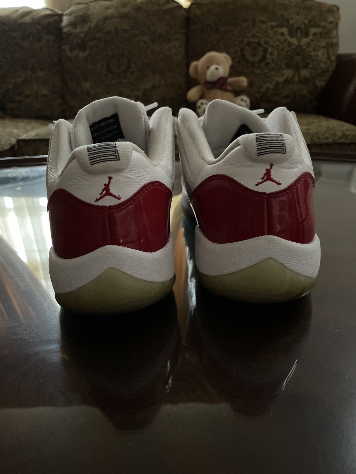 Jordan Brand jordan 11 low cherry red Size US 11 / EU 44 - 4 Thumbnail
