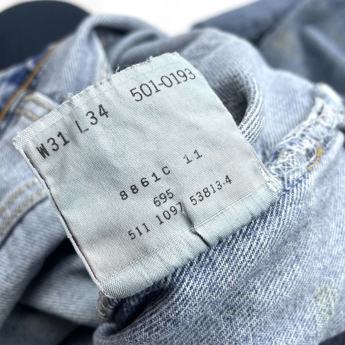 Levi's Levis Organic Custom Made Denim Jeans Size: 31 Size US 31 - 17 Thumbnail