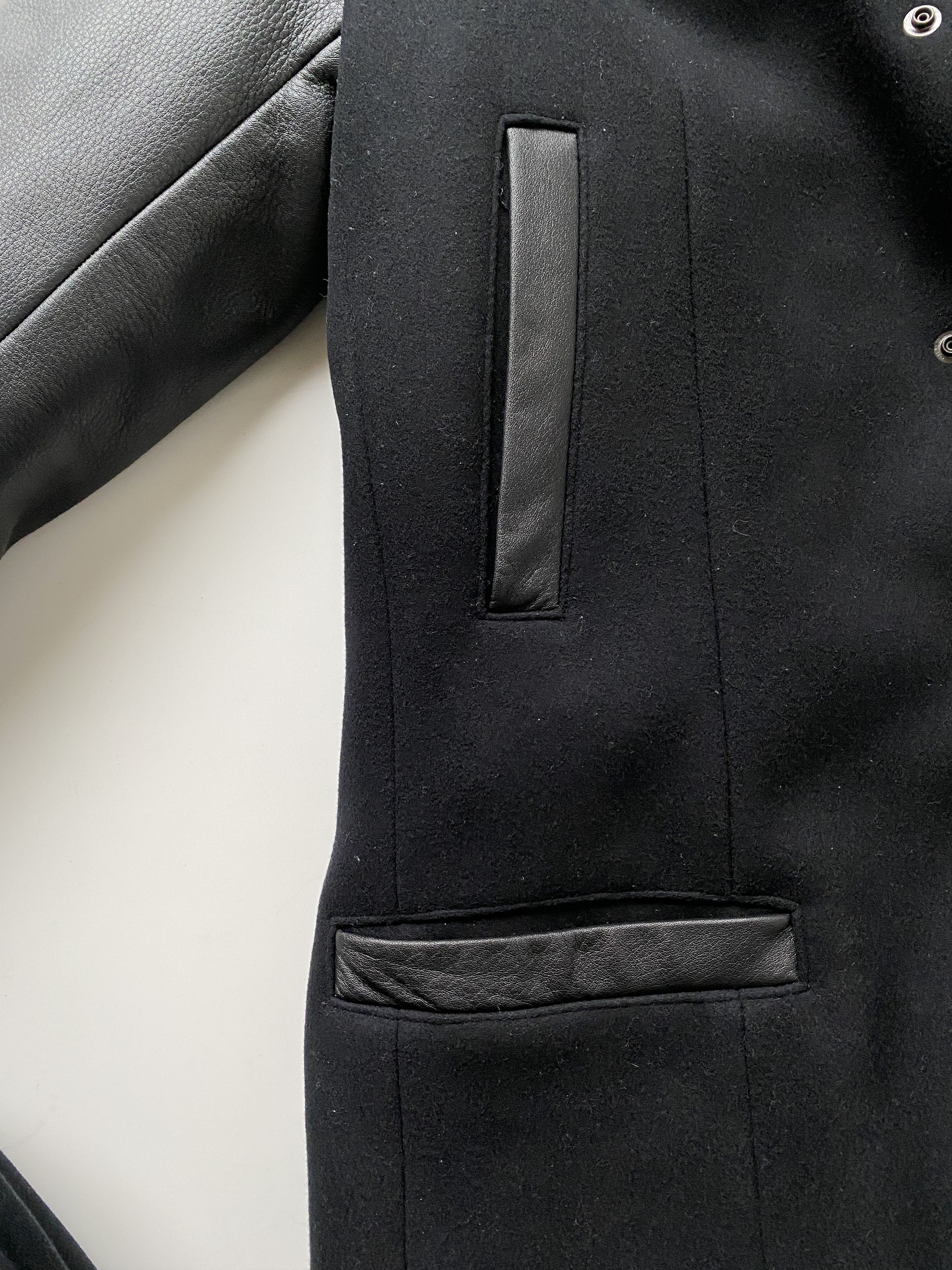 Nine Lives Varsity Chesterfield All Black Size US XL / EU 56 / 4 - 3 Thumbnail