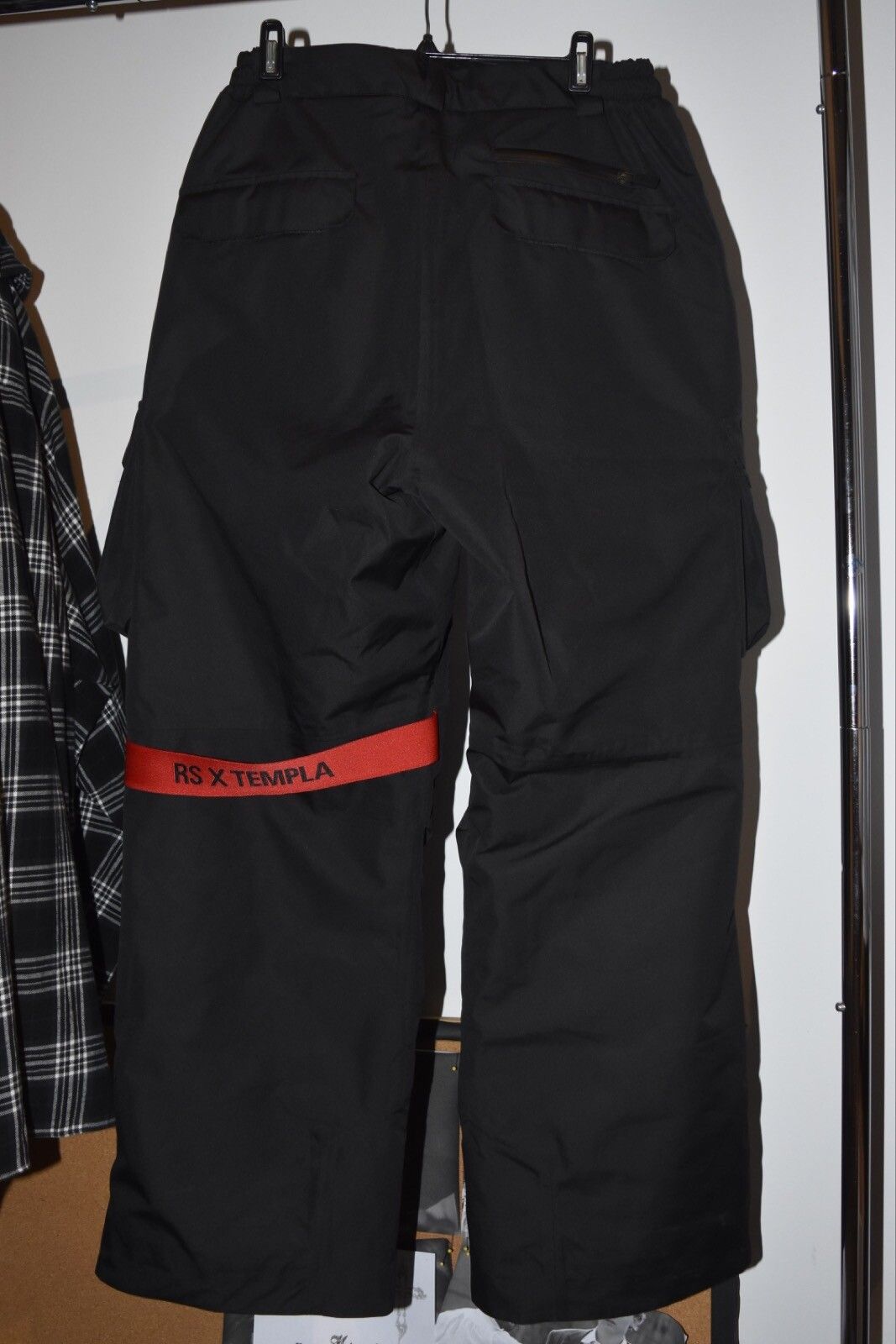 Pre-owned Raf Simons Raf Simmons X Templa Ski Pants In Black