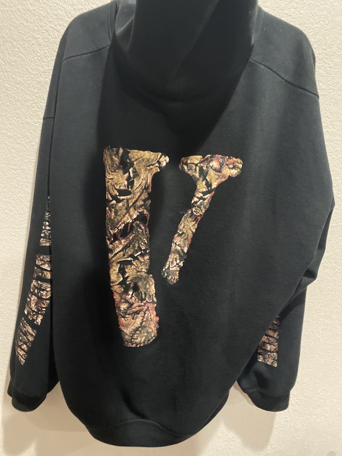 Purple and yellow vlone hoodie sale