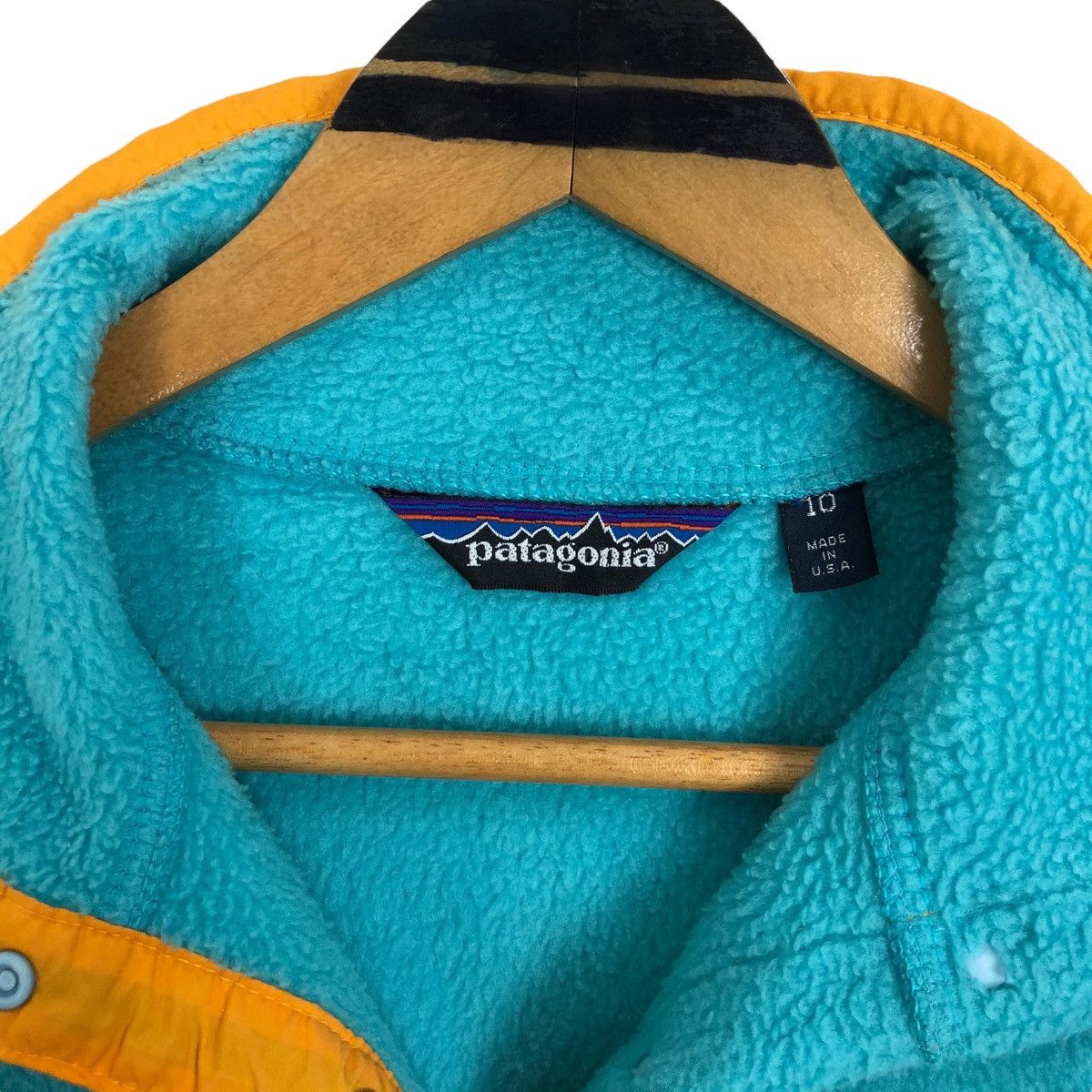 Patagonia Vintage 90s Patagonia Mock Neck Fleece Sweater Made In USA Size US S / EU 44-46 / 1 - 6 Thumbnail