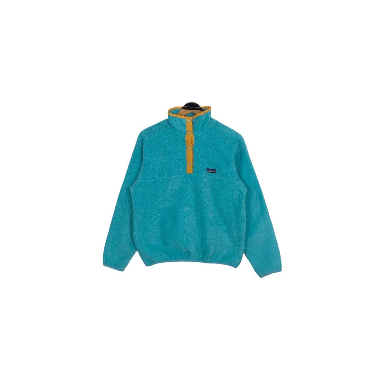 Patagonia Vintage 90s Patagonia Mock Neck Fleece Sweater Made In USA Size US S / EU 44-46 / 1 - 2 Thumbnail