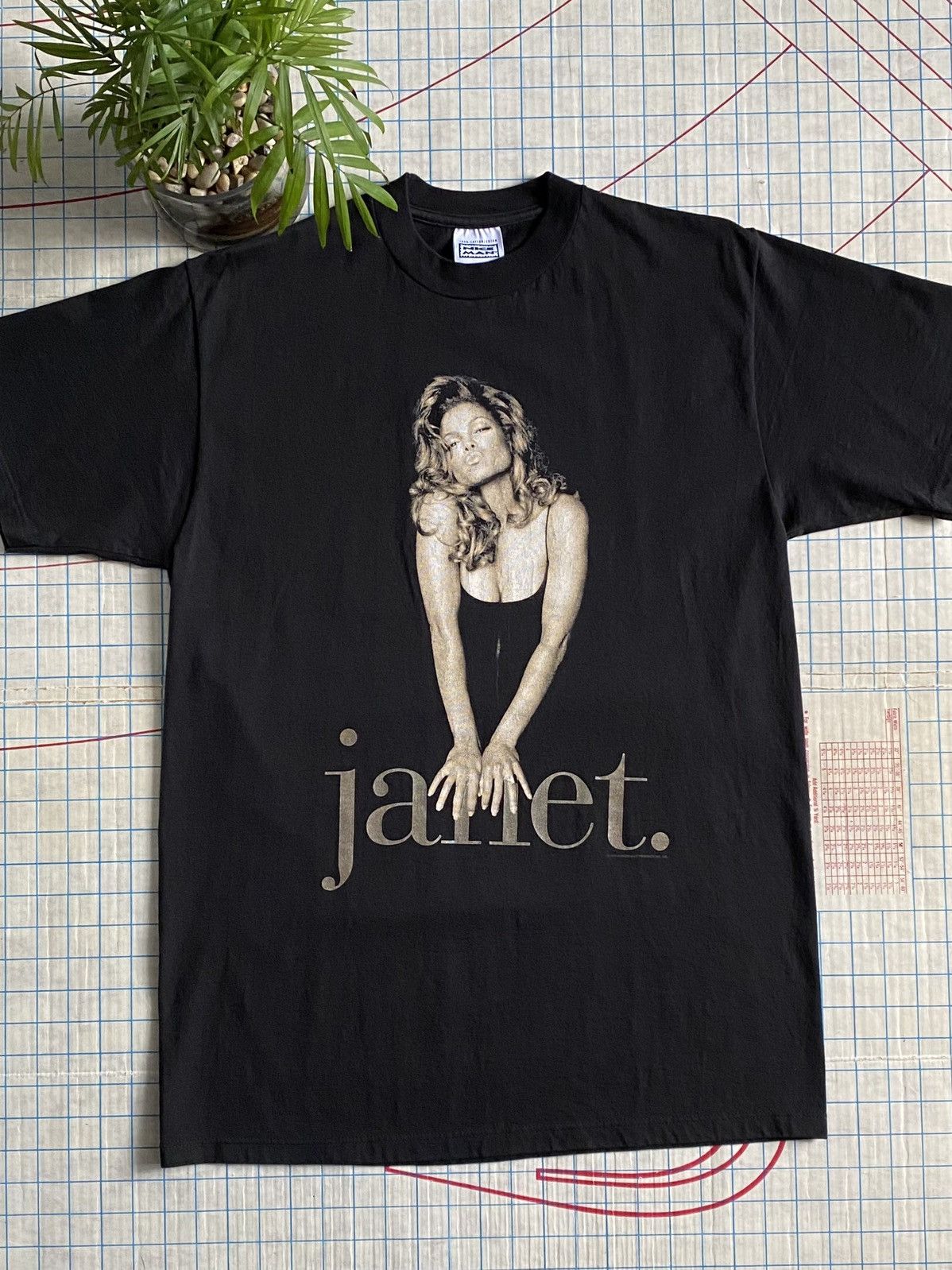 Vintage Vintage Tour Tee 9394 Jackson Size Large Grailed