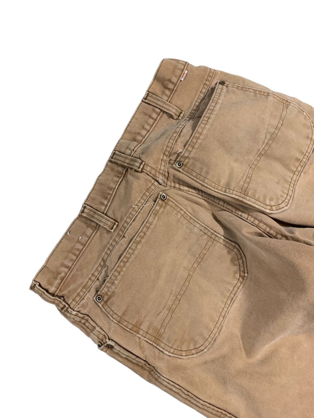 Dickies Vintage Dickies Lined Work Pants Faded Brown 34x34 Size US 34 / EU 50 - 7 Thumbnail