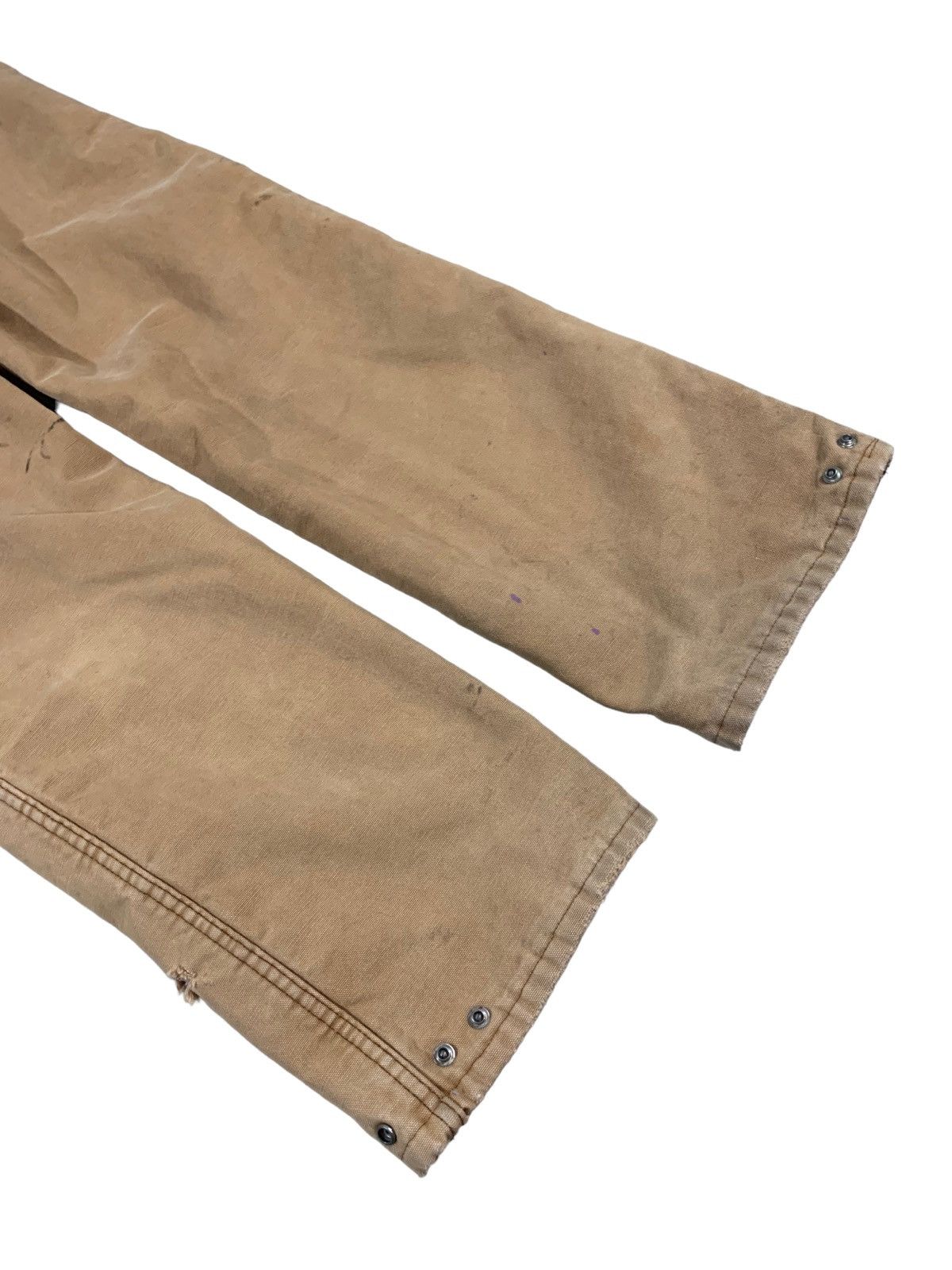 Dickies Vintage Dickies Lined Work Pants Faded Brown 34x34 Size US 34 / EU 50 - 8 Thumbnail