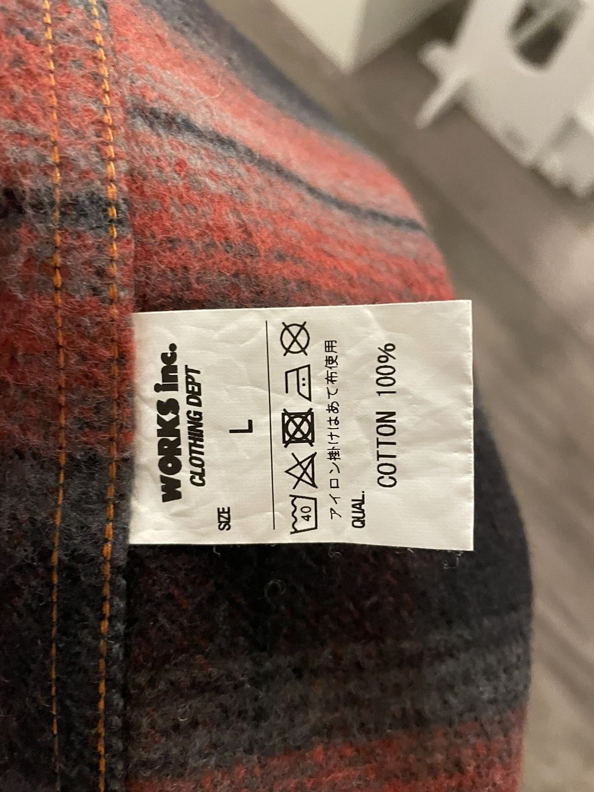 Iron Heart Iron heart IHSH304Red UHF Ombré Check Grailed