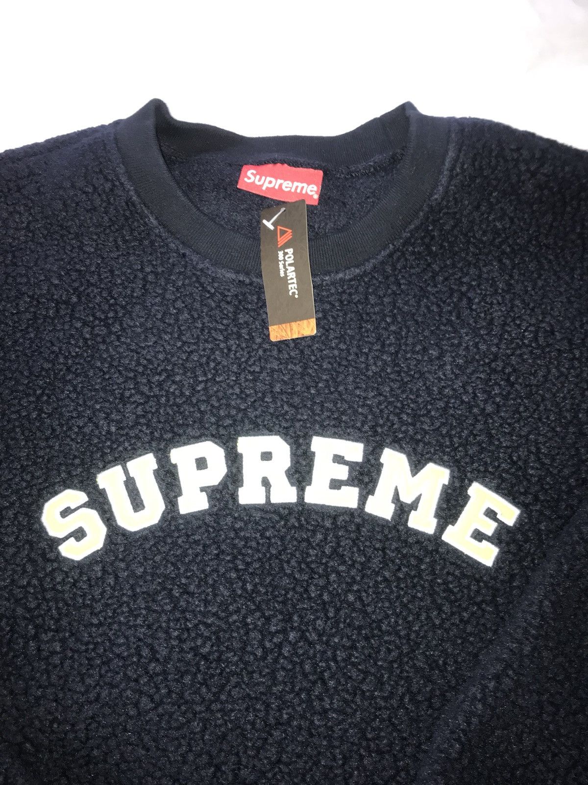 Supreme Supreme Polartec Deep Pile Crew neck | Grailed