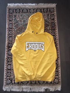 Palm Angels Yellow Hoodie | Grailed