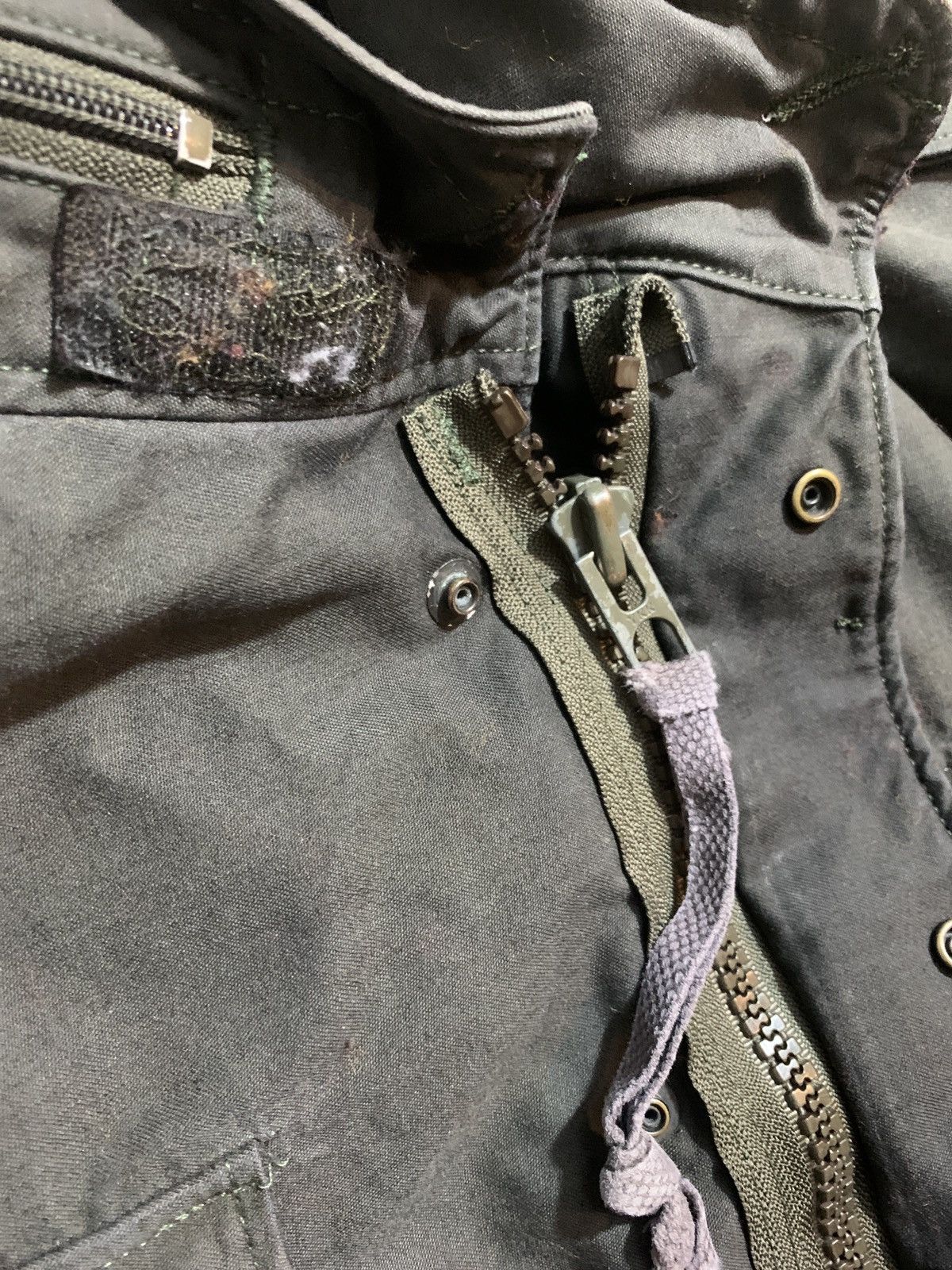 Other Vintage Military M65 Faded Black Field Jacket Size US M / EU 48-50 / 2 - 7 Thumbnail