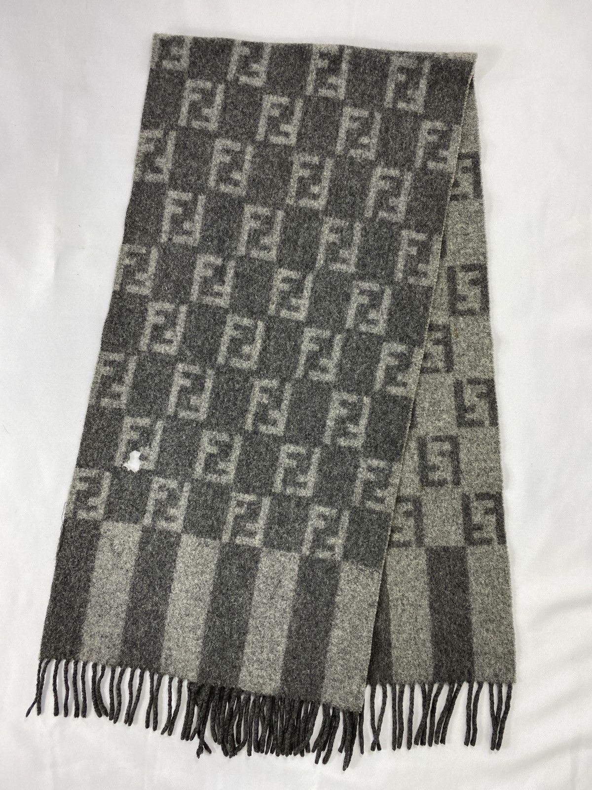 Vintage Fendi Monogram Scarf/Muffler - T004 Size ONE SIZE - 2 Thumbnail