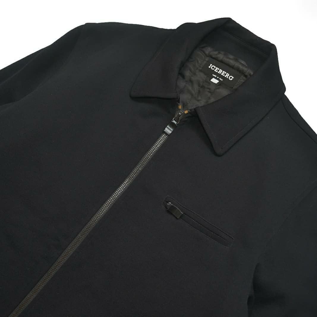Iceberg SS98 ICEBERG black beautiful heavy coat Size US L / EU 52-54 / 3 - 2 Thumbnail