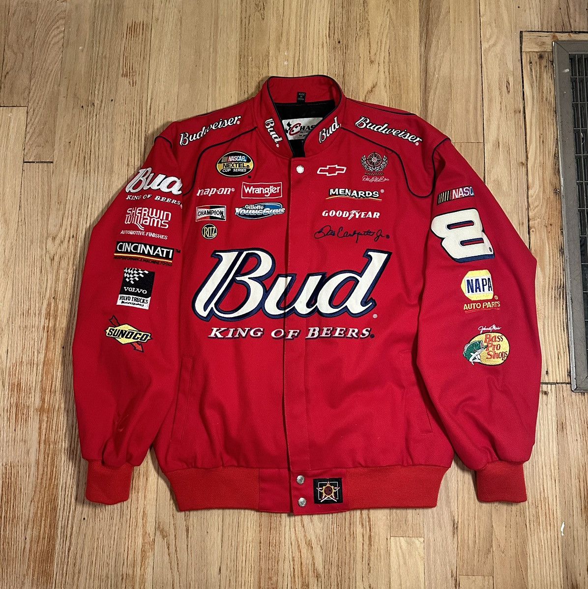 Budweiser × NASCAR × Streetwear Vintage Dale Jr. Budweiser x Nascar ...