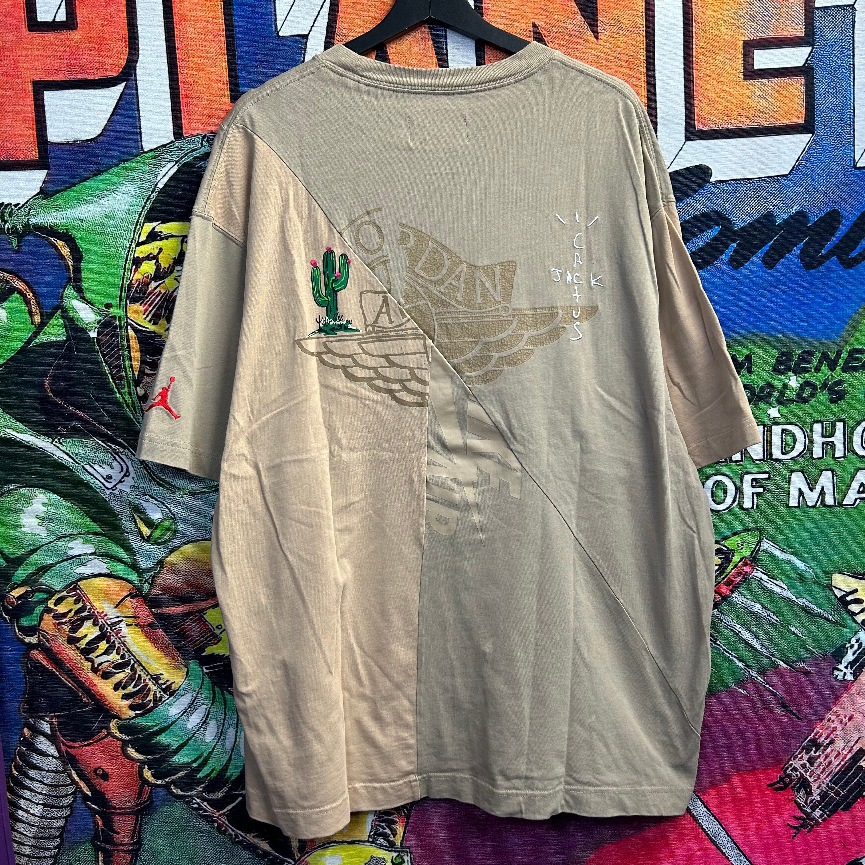 Travis Scott Travis Scott Cactus Jack X Air Jordan shirt Size US XXL / EU 58 / 5 - 2 Thumbnail