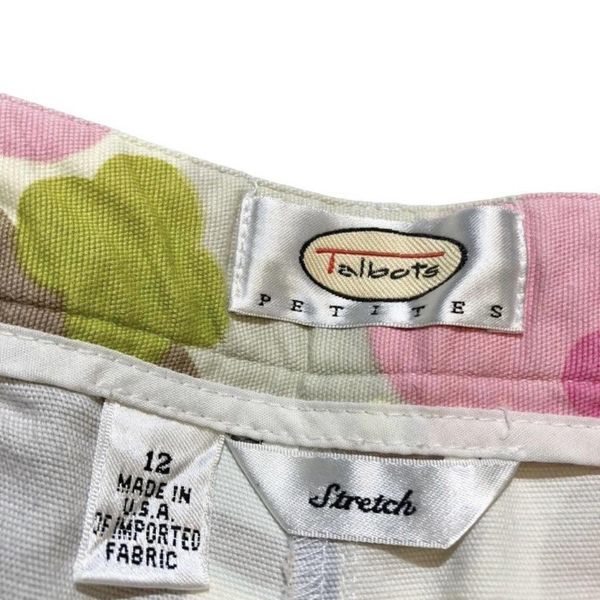 Vintage Talbots brand floral pattern capris | Grailed